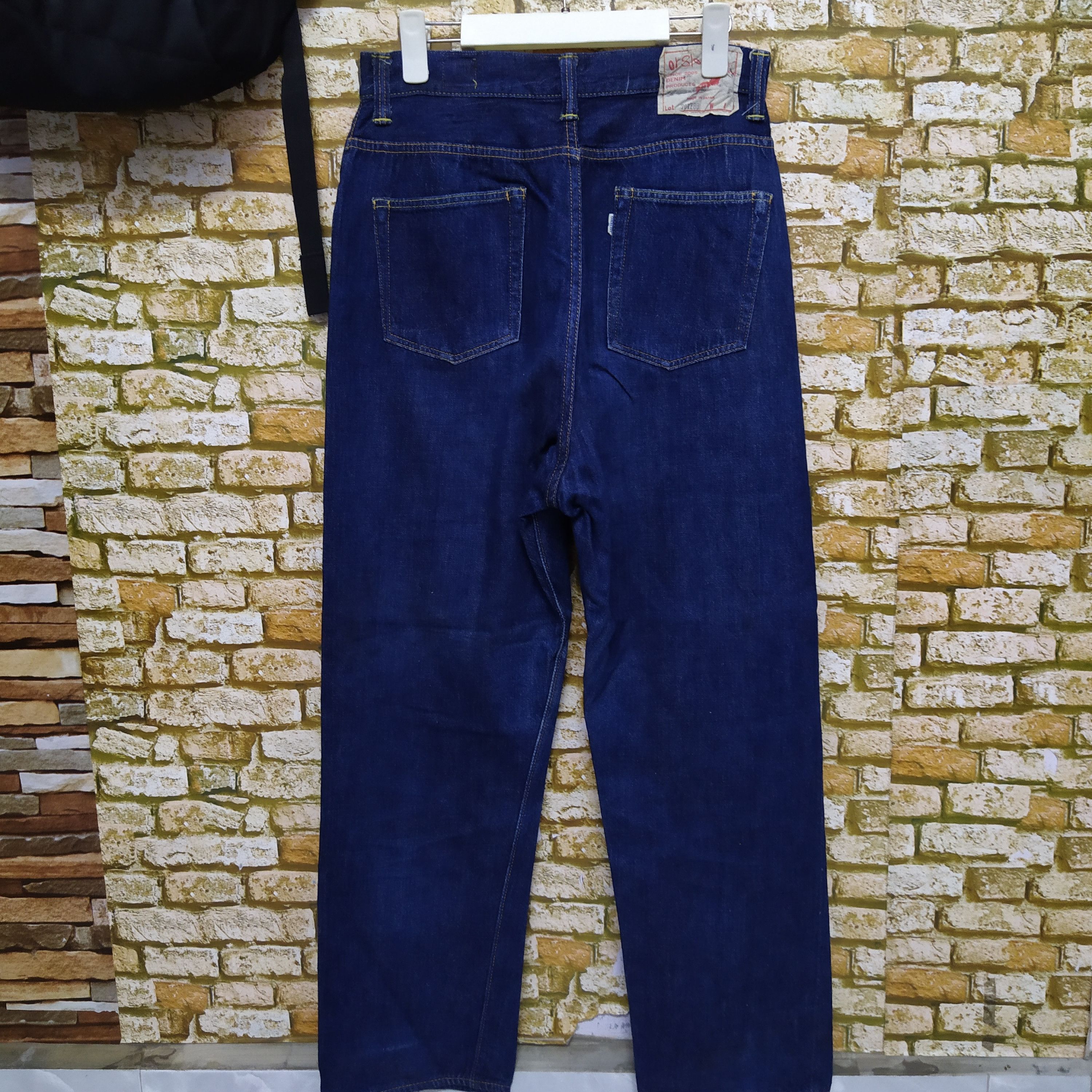 Beams Plus × Orslow ORSLOW x BEAMS 701ZBB DENIM SELVEDGE JAPAN (D466) Size US 28 / EU 44 - 1 Thumbnail