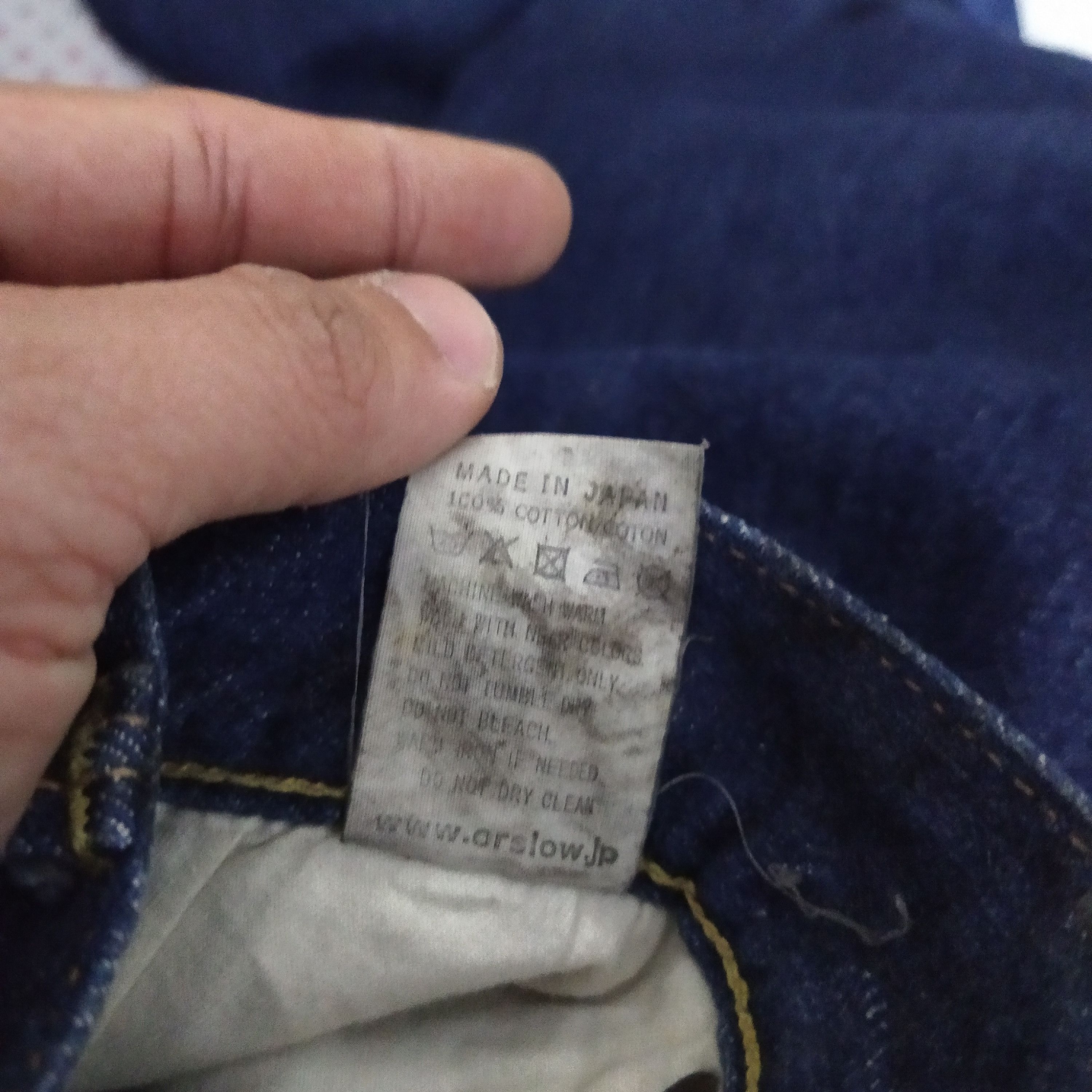 Beams Plus × Orslow ORSLOW x BEAMS 701ZBB DENIM SELVEDGE JAPAN (D466) Size US 28 / EU 44 - 7 Thumbnail