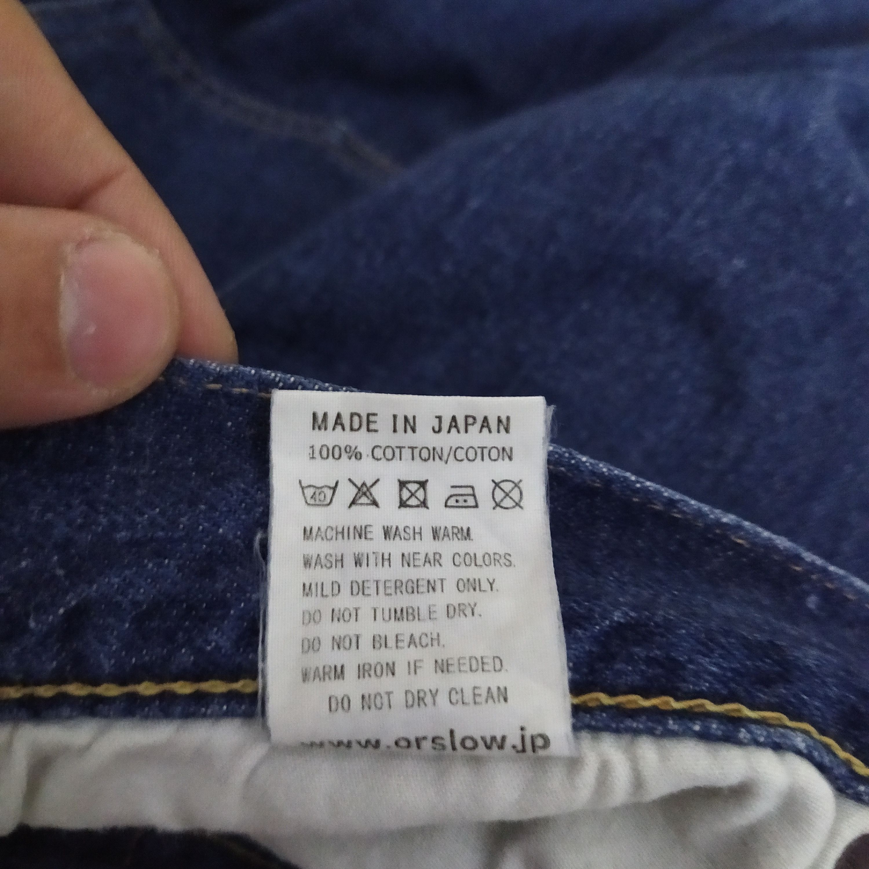 Beams Plus × Orslow ORSLOW x BEAMS 701ZBB COLLABORATION DENIM (D381) Size US 28 / EU 44 - 9 Thumbnail
