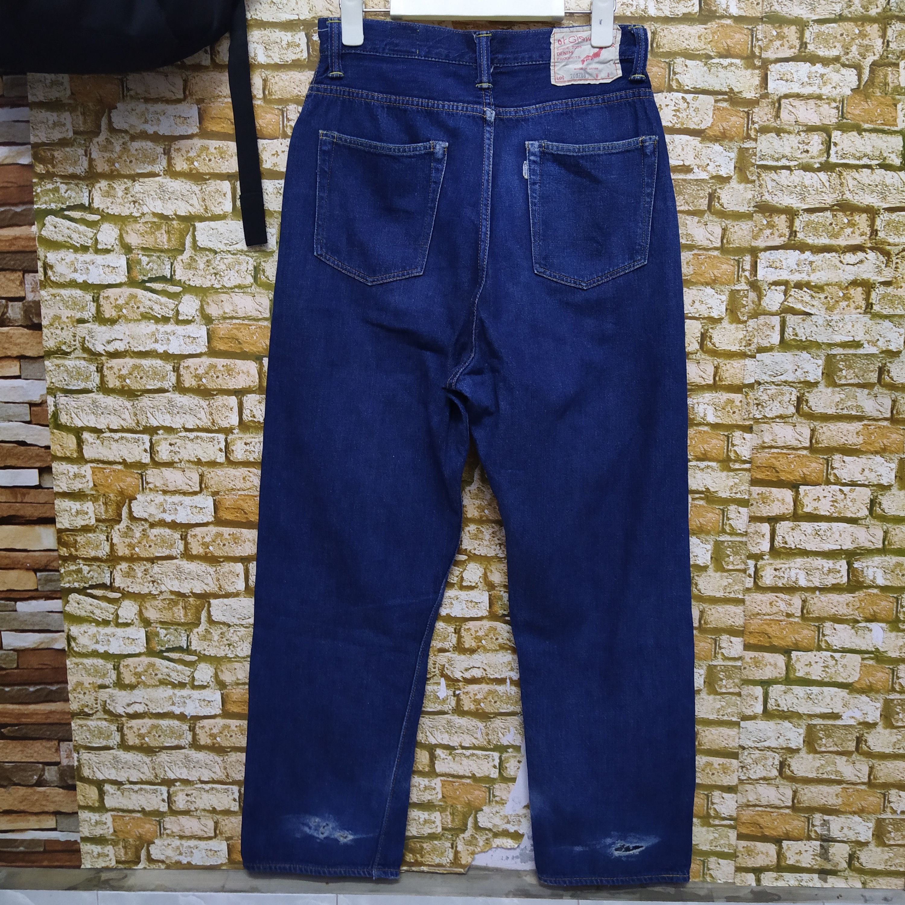 Beams Plus × Orslow ORSLOW x BEAMS 701ZBB COLLABORATION DENIM (D381) Size US 28 / EU 44 - 1 Thumbnail