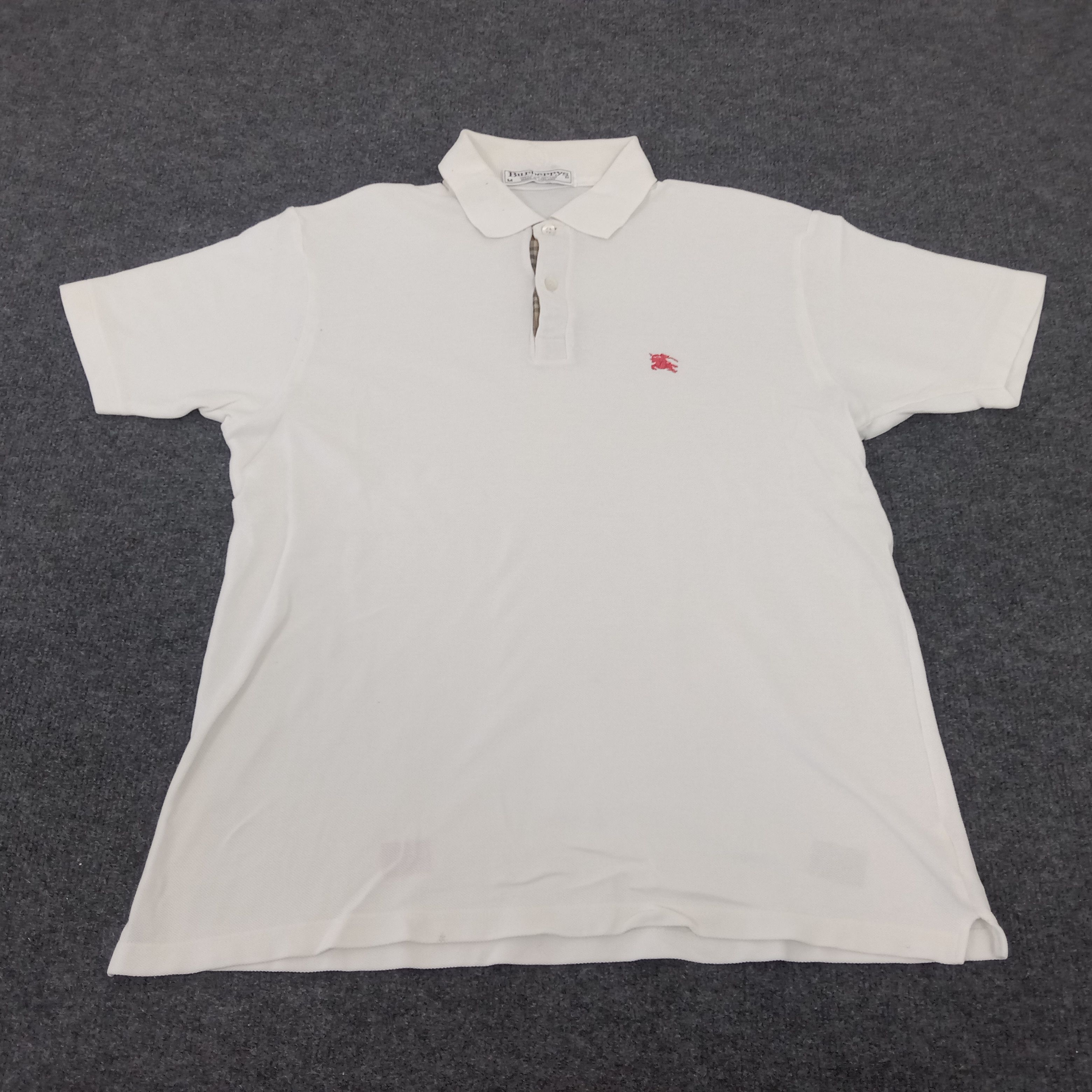 Burberry × Vintage Burberry Small Logo Design Polos Shirt Size US L / EU 52-54 / 3 - 1 Thumbnail