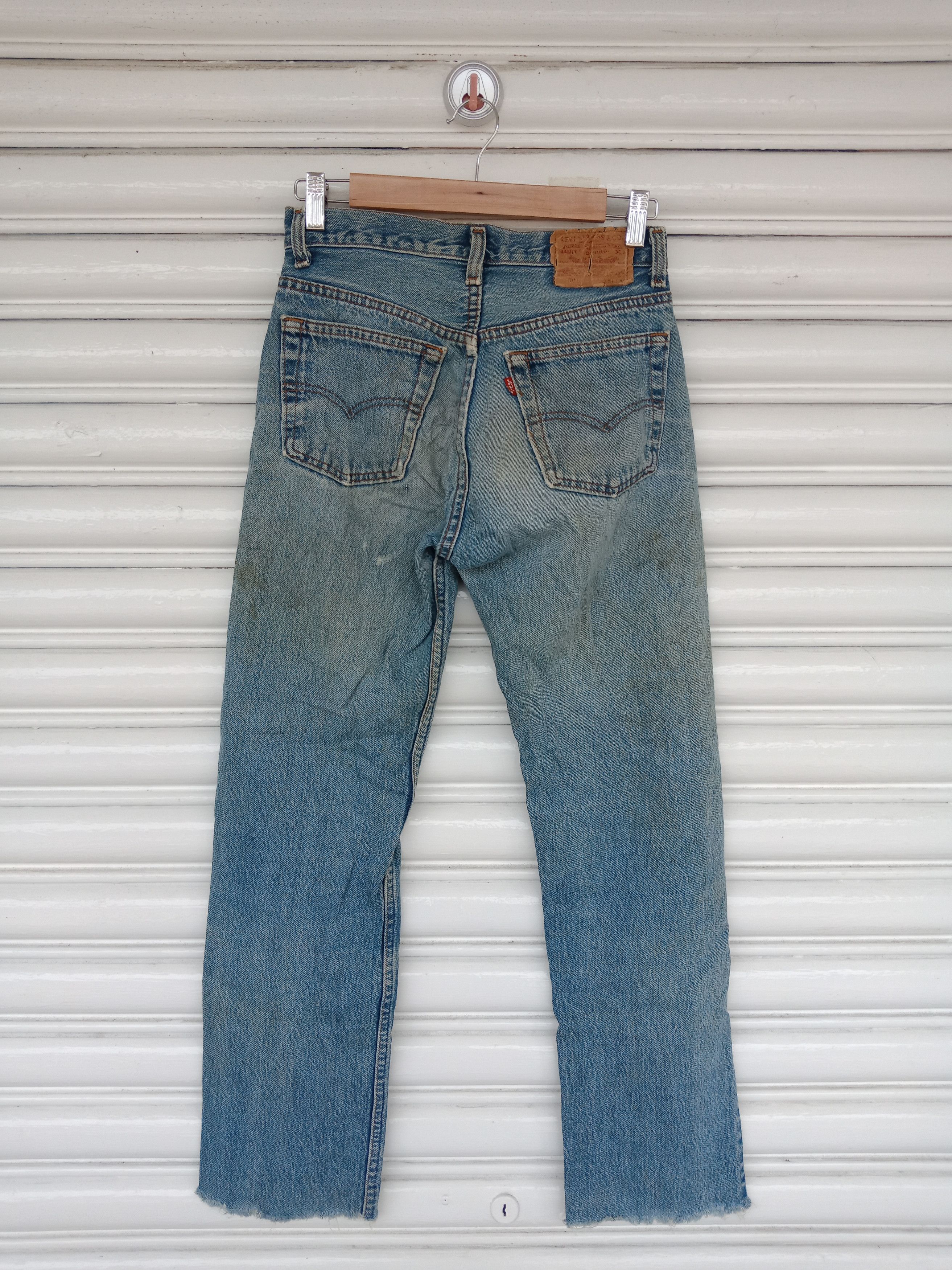 Levi's Vintage Levi's 501 Mud Wash Distressed Made in USA Size US 27 - 2 Thumbnail