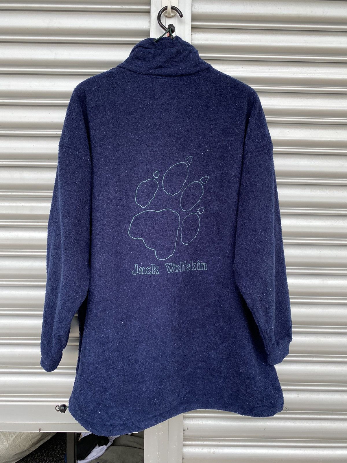 Jack wolfskins fleece full zipper