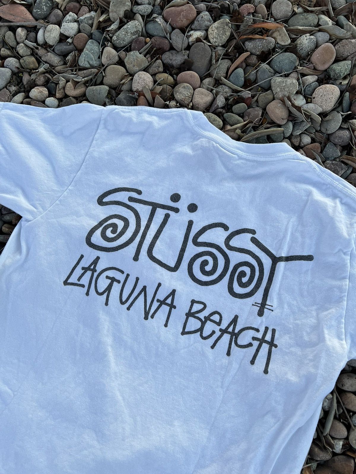 Stussy stussy laguna beach graphic tee | Grailed