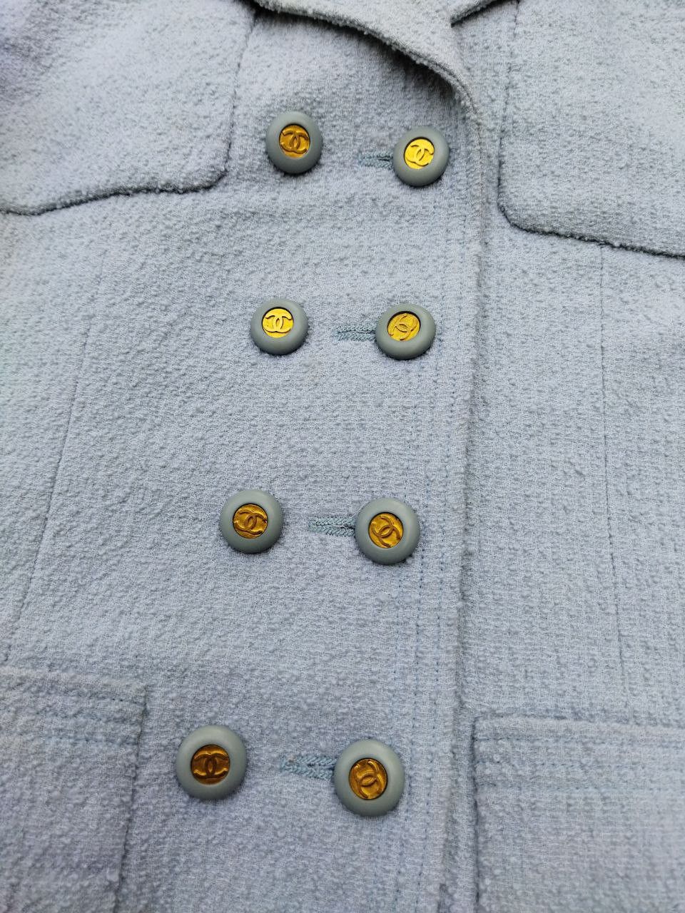 Chanel Vintage Chanel Boutique Wool Jacket Size S / US 4 / IT 40 - 4 Thumbnail