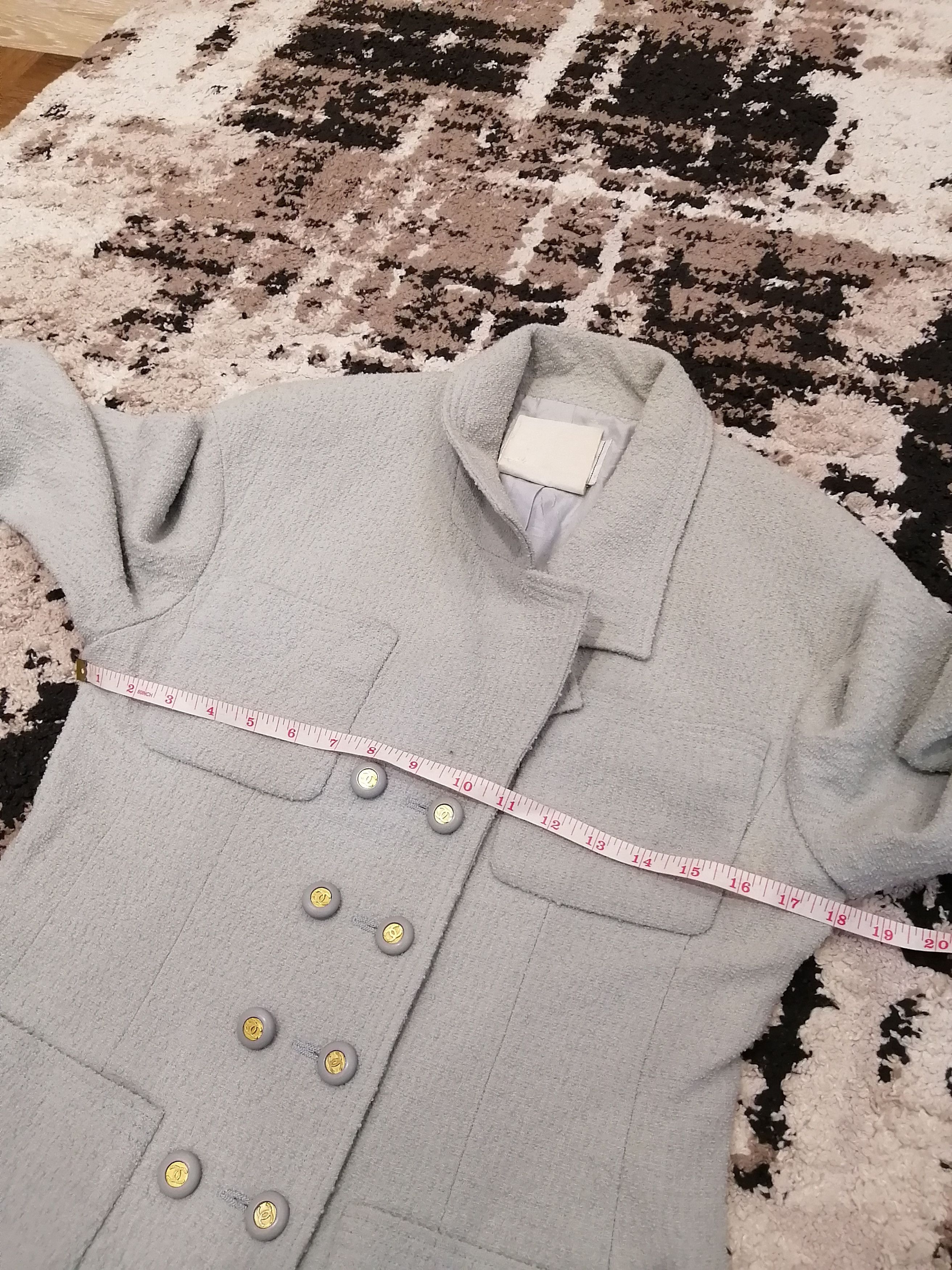 Chanel Vintage Chanel Boutique Wool Jacket Size S / US 4 / IT 40 - 17 Thumbnail