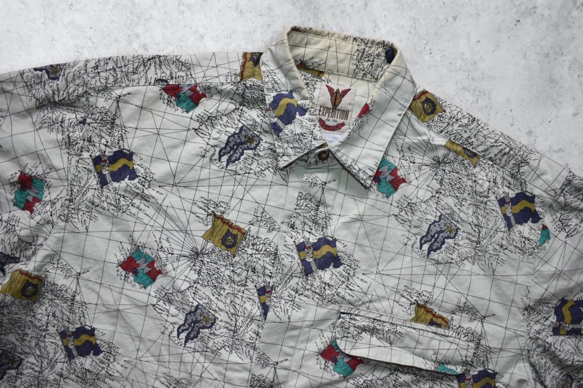 Vintage Vintage Expedition Cotler Buttondown Short-Sleeve Shirt (M) Size US M / EU 48-50 / 2 - 2 Thumbnail