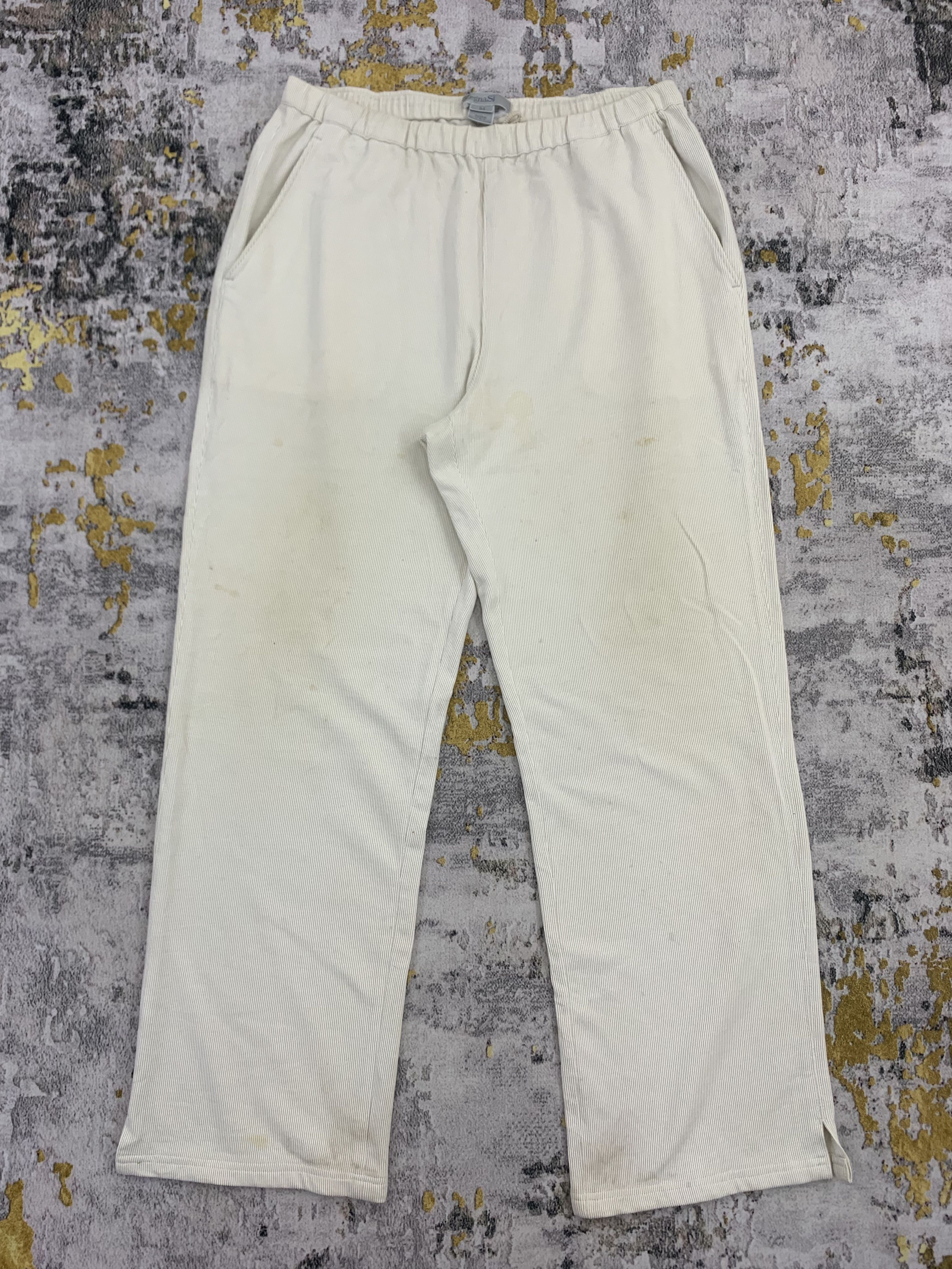 Ermenegildo Zegna Zegna Sport Pants Cream Color waist 31-33 Size 32" / US 10 / IT 46 - 1 Thumbnail
