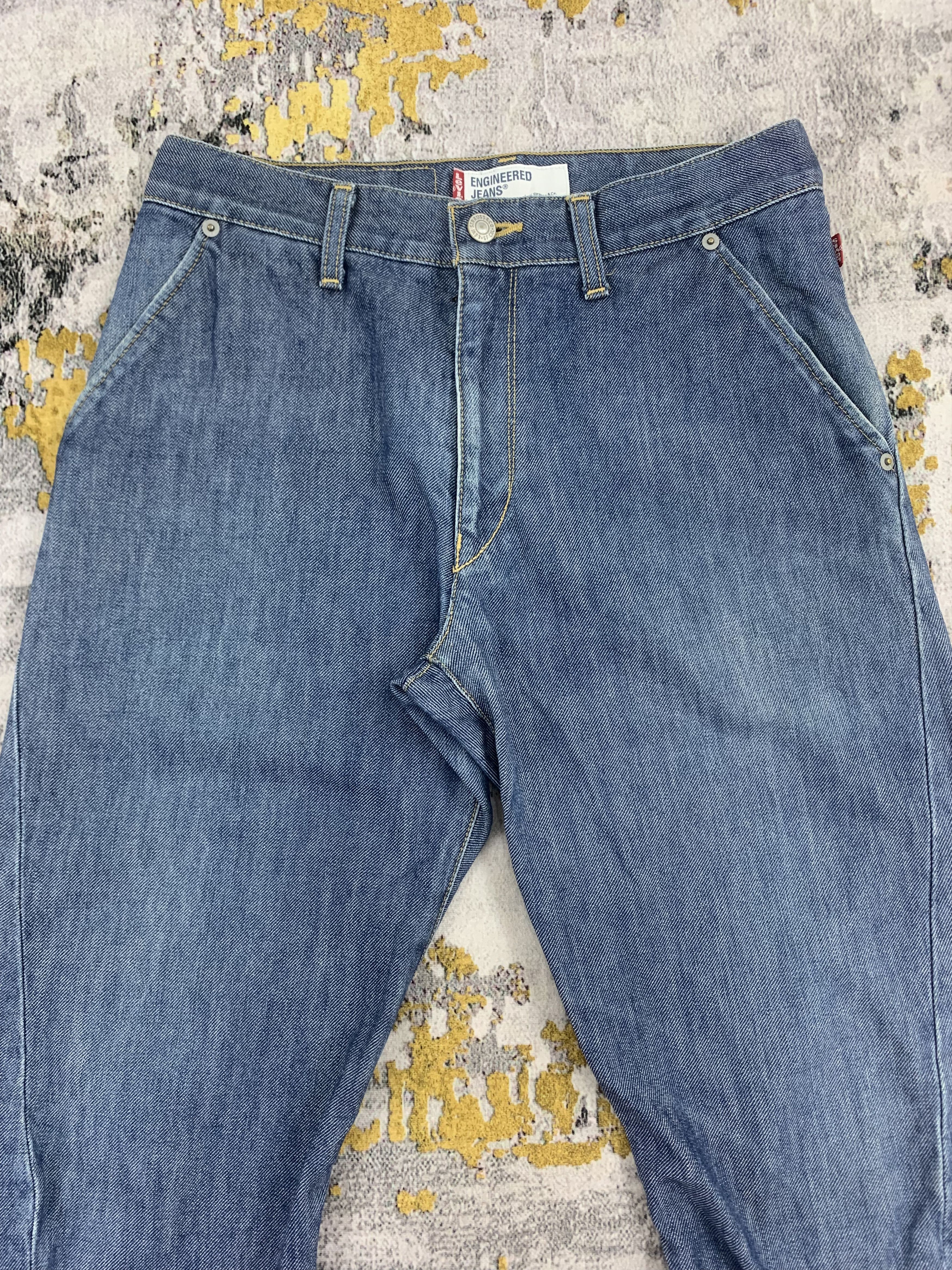Levi's Levis Engineered Jeans Cropped High Waist Jeans Ankle Snap Size US 29 - 2 Thumbnail