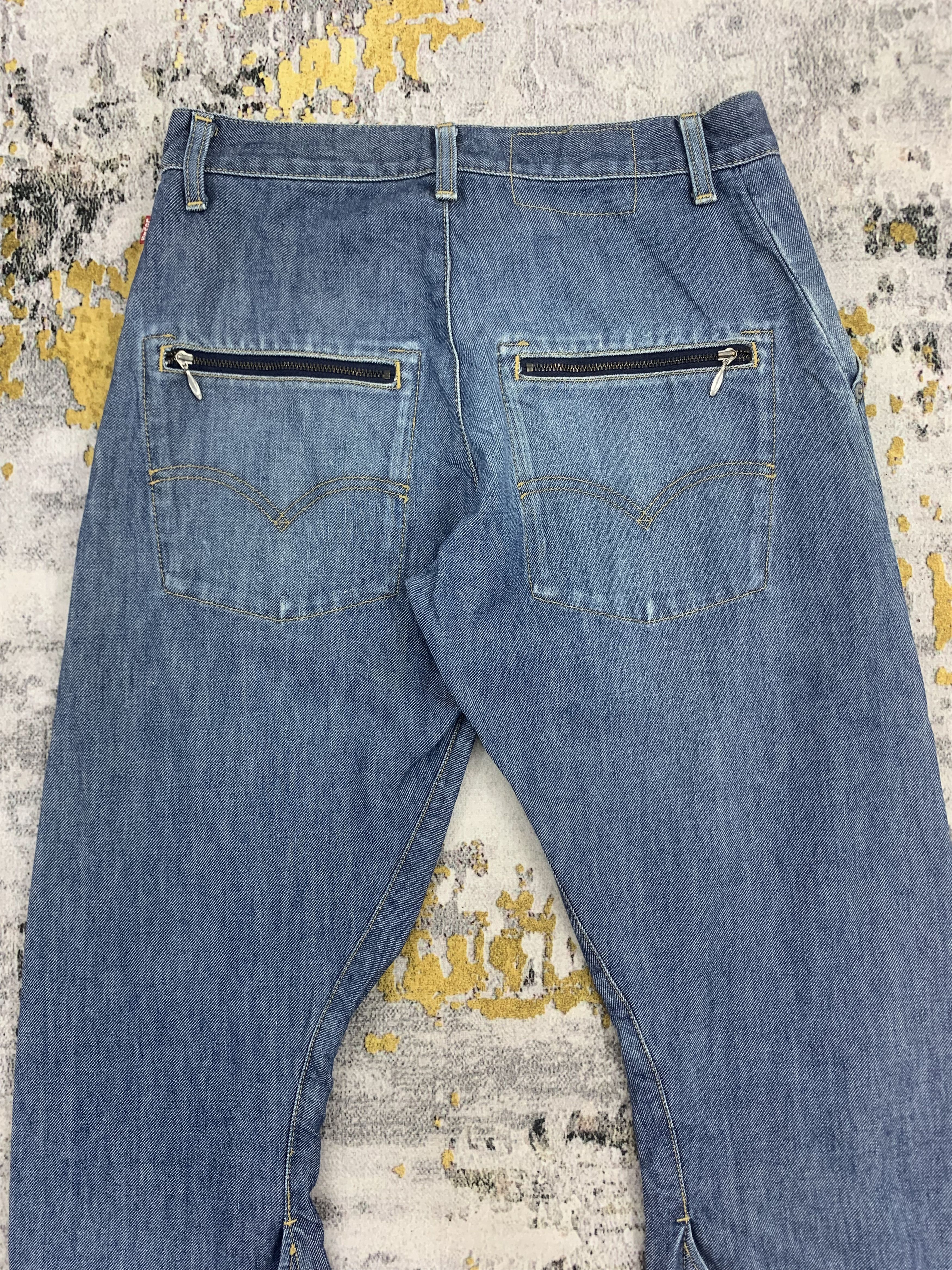 Levi's Levis Engineered Jeans Cropped High Waist Jeans Ankle Snap Size US 29 - 7 Thumbnail