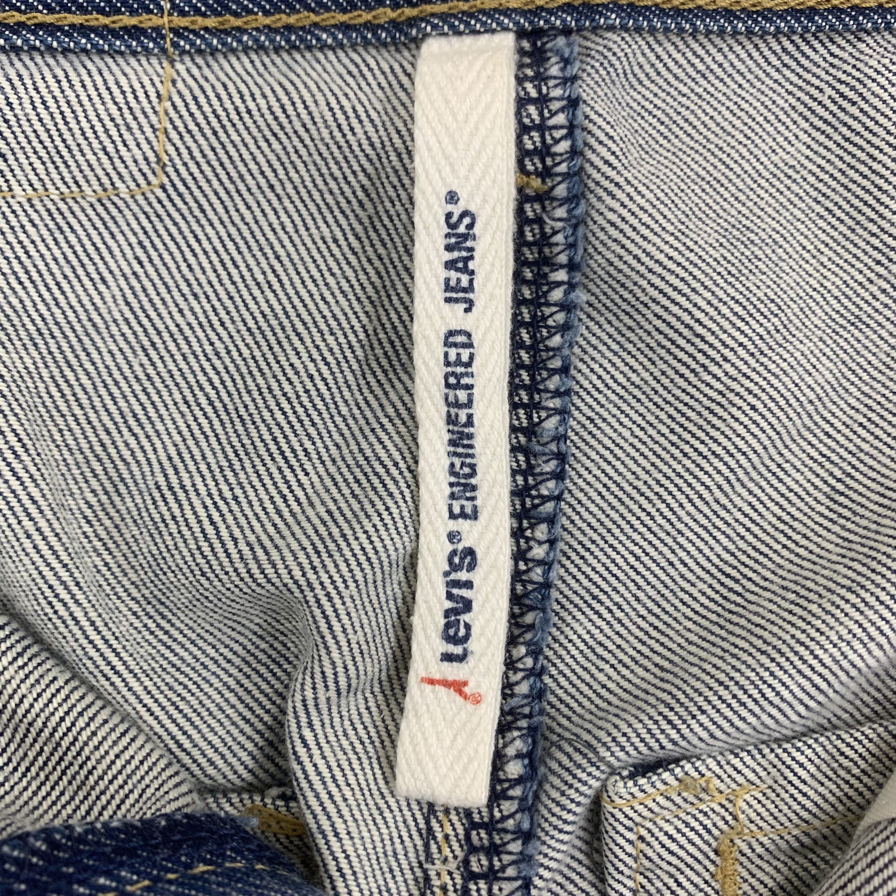 Levi's Levis Engineered Jeans Cropped High Waist Jeans Ankle Snap Size US 29 - 5 Thumbnail