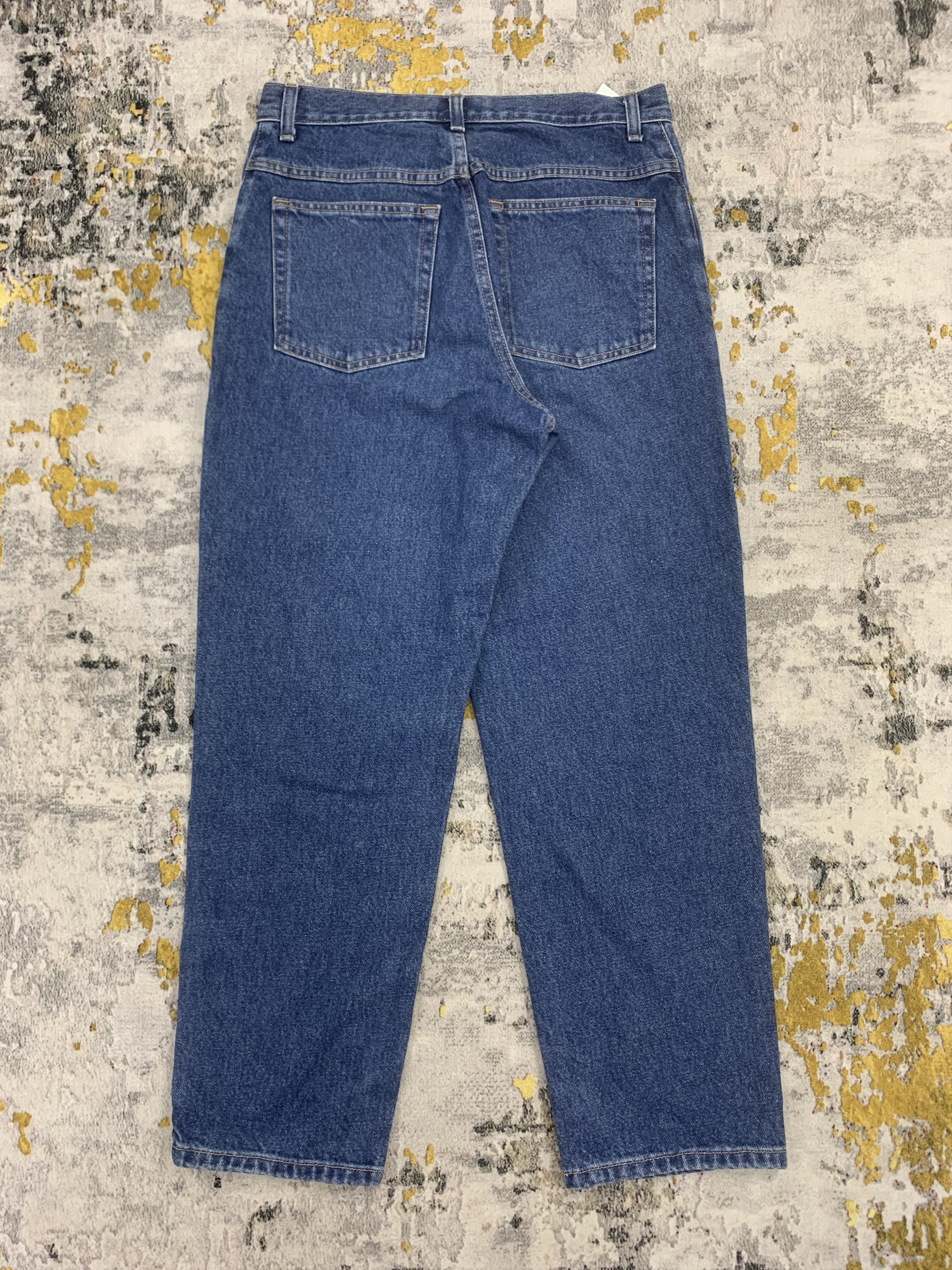 L.L. Bean LL Beans Blue Wash Jeans Curvy High Waist Skinny Size 30" / US 8 / IT 44 - 5 Thumbnail
