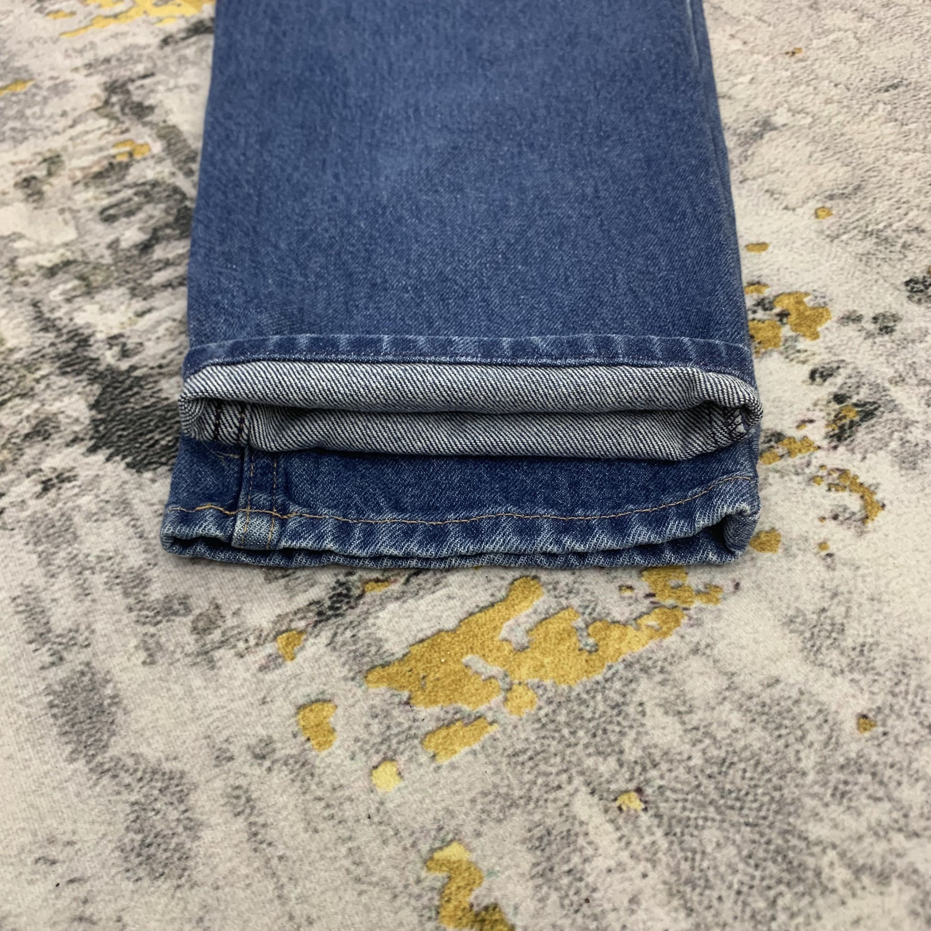 L.L. Bean LL Beans Blue Wash Jeans Curvy High Waist Skinny Size 30" / US 8 / IT 44 - 8 Thumbnail