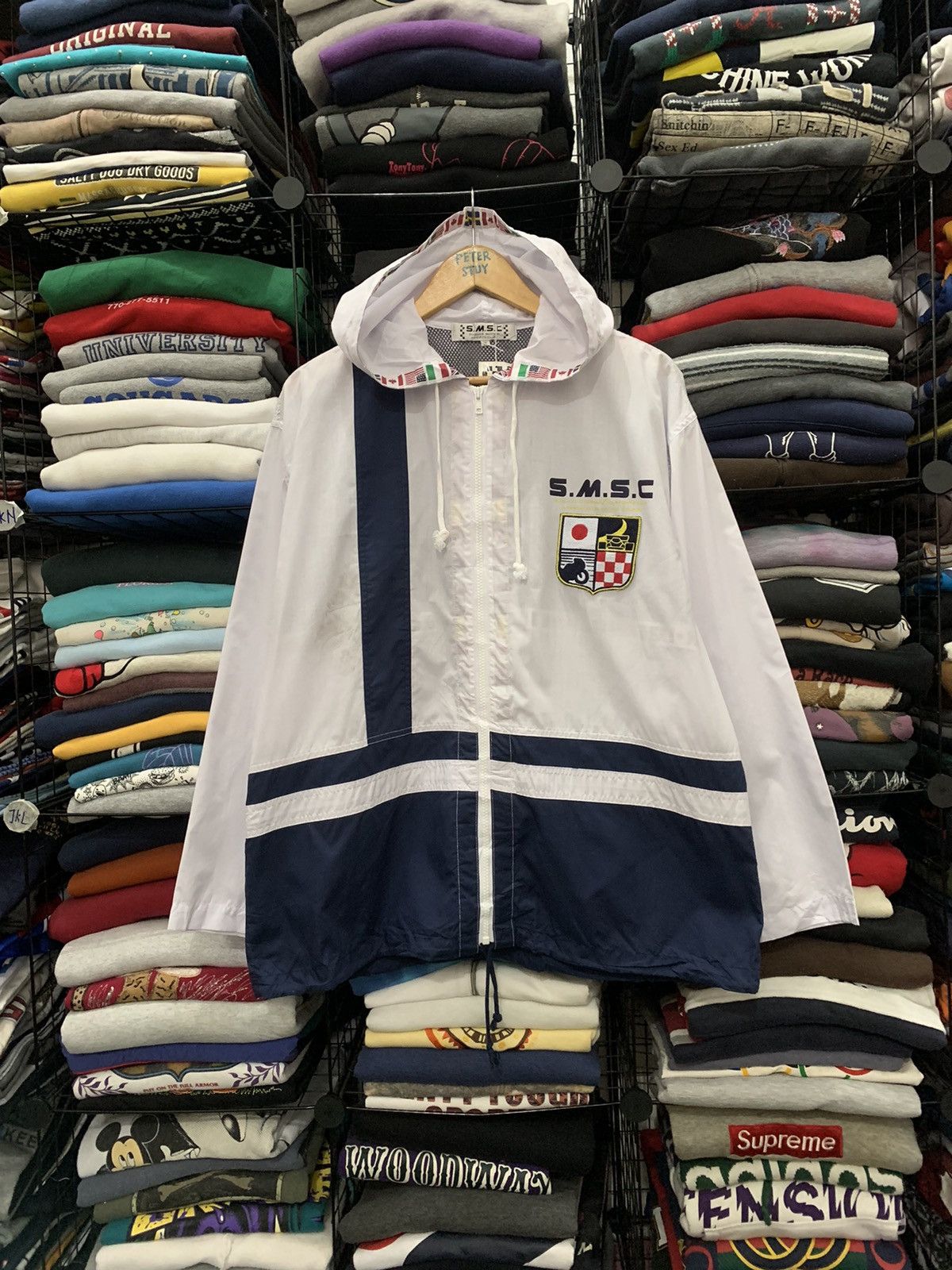 Vintage VINTAGE SUZUKA MOTOR SPORT CLUB ZIPPER COTTON HOODIE Size US M / EU 48-50 / 2 - 2 Thumbnail