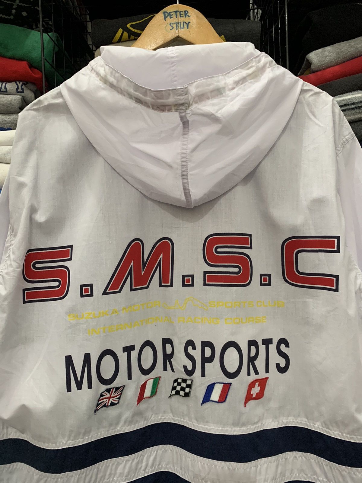 Vintage VINTAGE SUZUKA MOTOR SPORT CLUB ZIPPER COTTON HOODIE Size US M / EU 48-50 / 2 - 3 Thumbnail