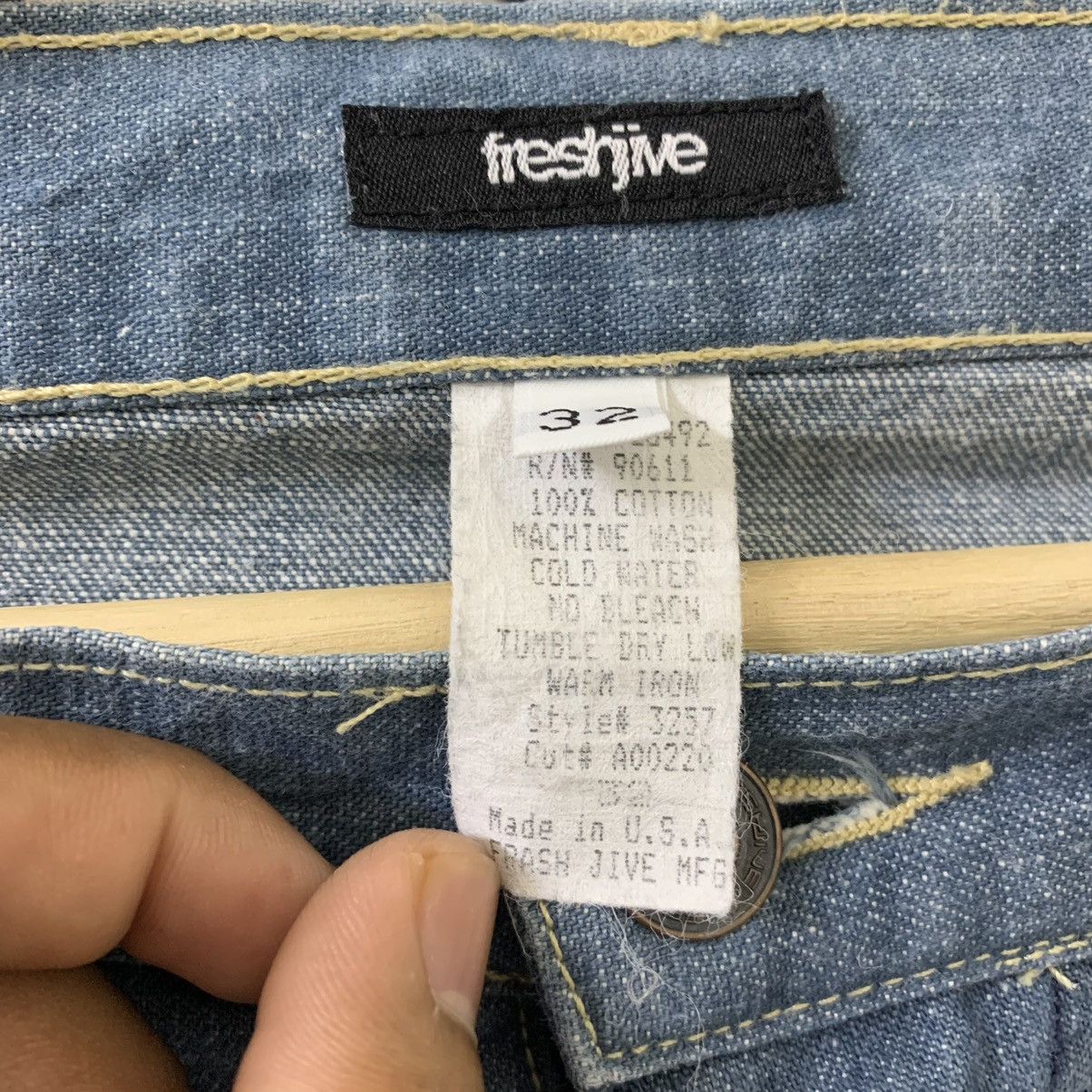 Freshjive × Vintage VINTAGE FRESHJIVE JEANS (SKATE STYLE) Size US 32 / EU 48 - 6 Thumbnail