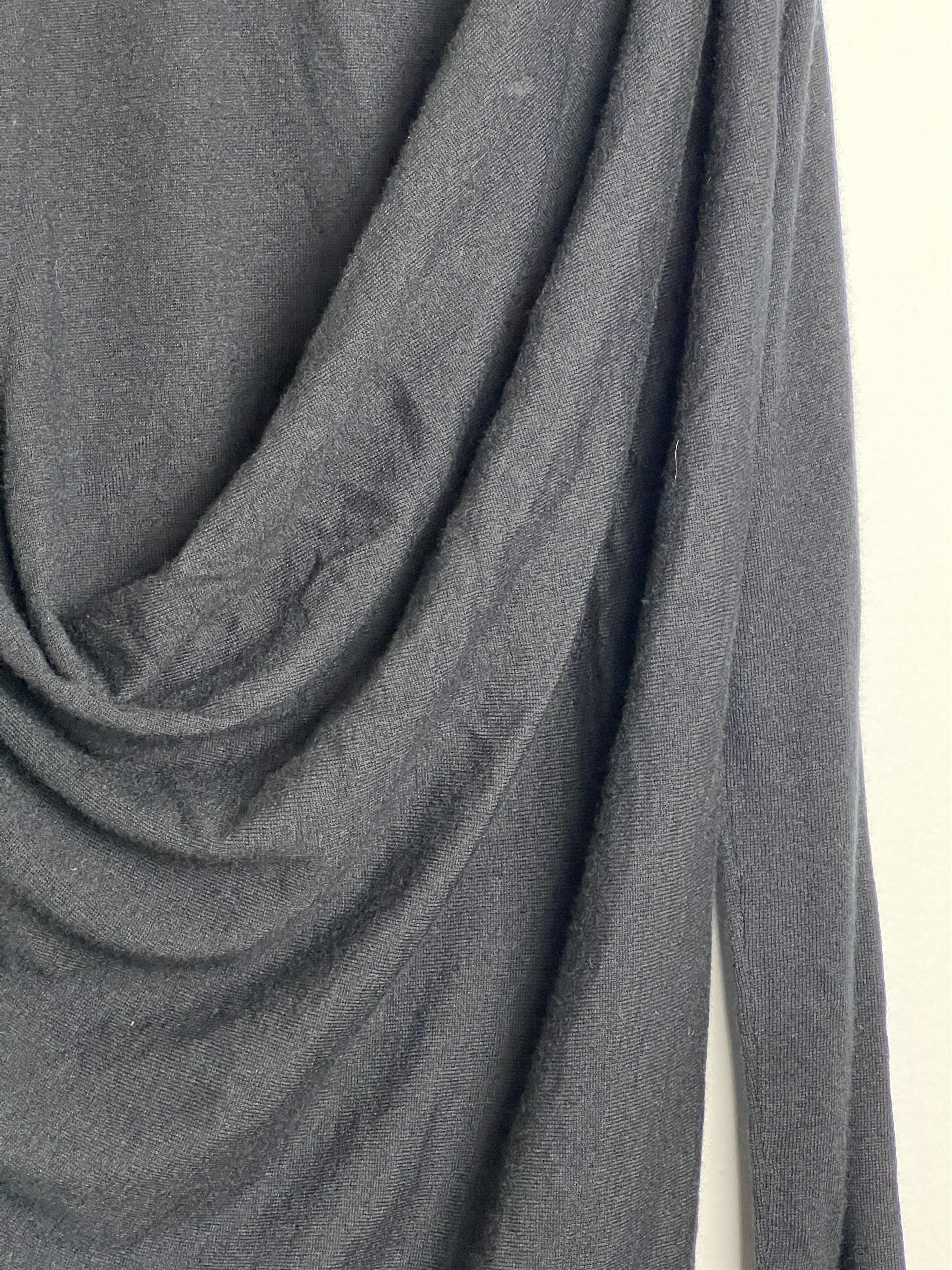 Moncler × Rick Owens Draped Cashmere Sweater Size S / US 4 / IT 40 - 3 Thumbnail