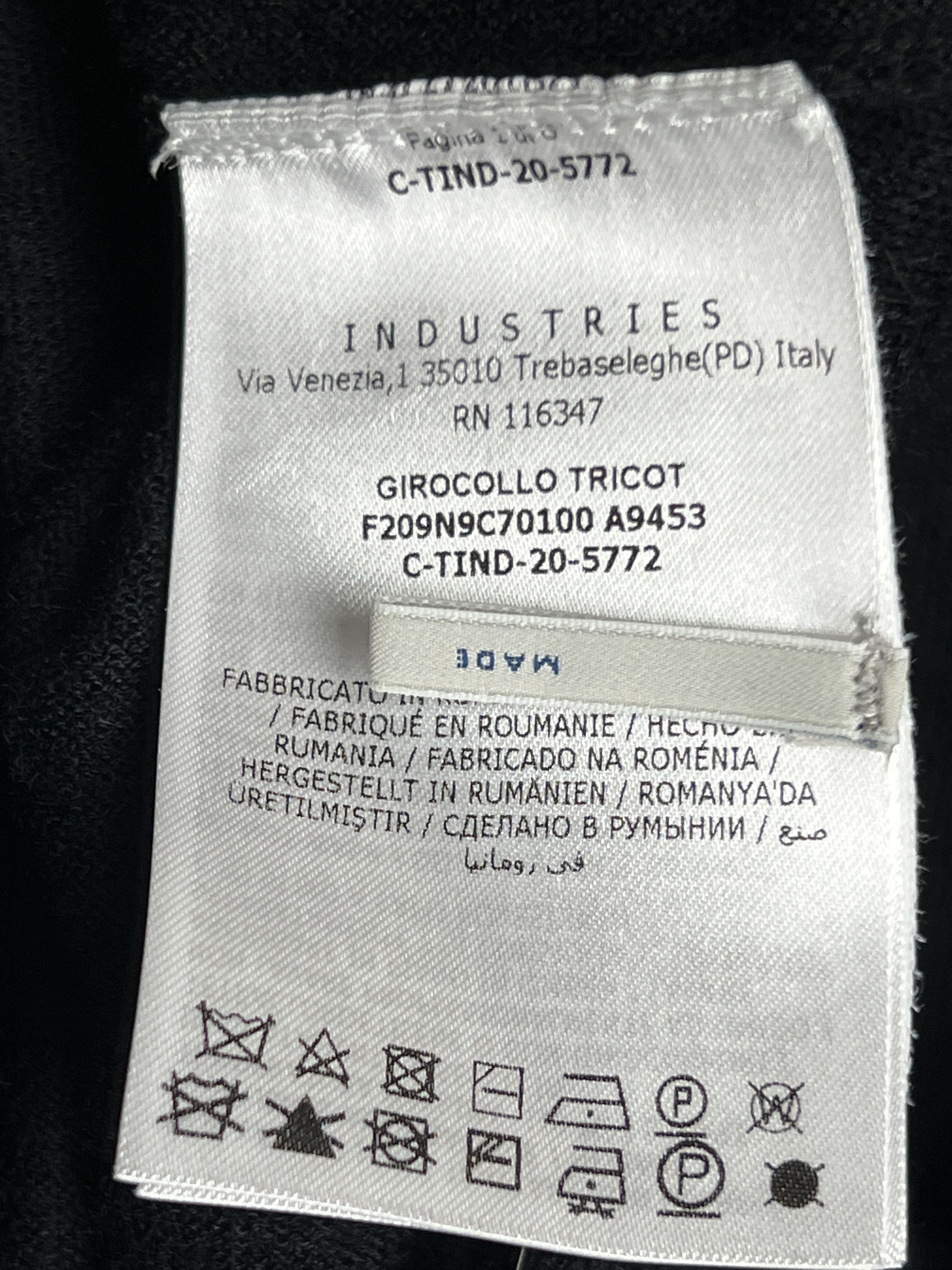 Moncler × Rick Owens Draped Cashmere Sweater Size S / US 4 / IT 40 - 6 Thumbnail