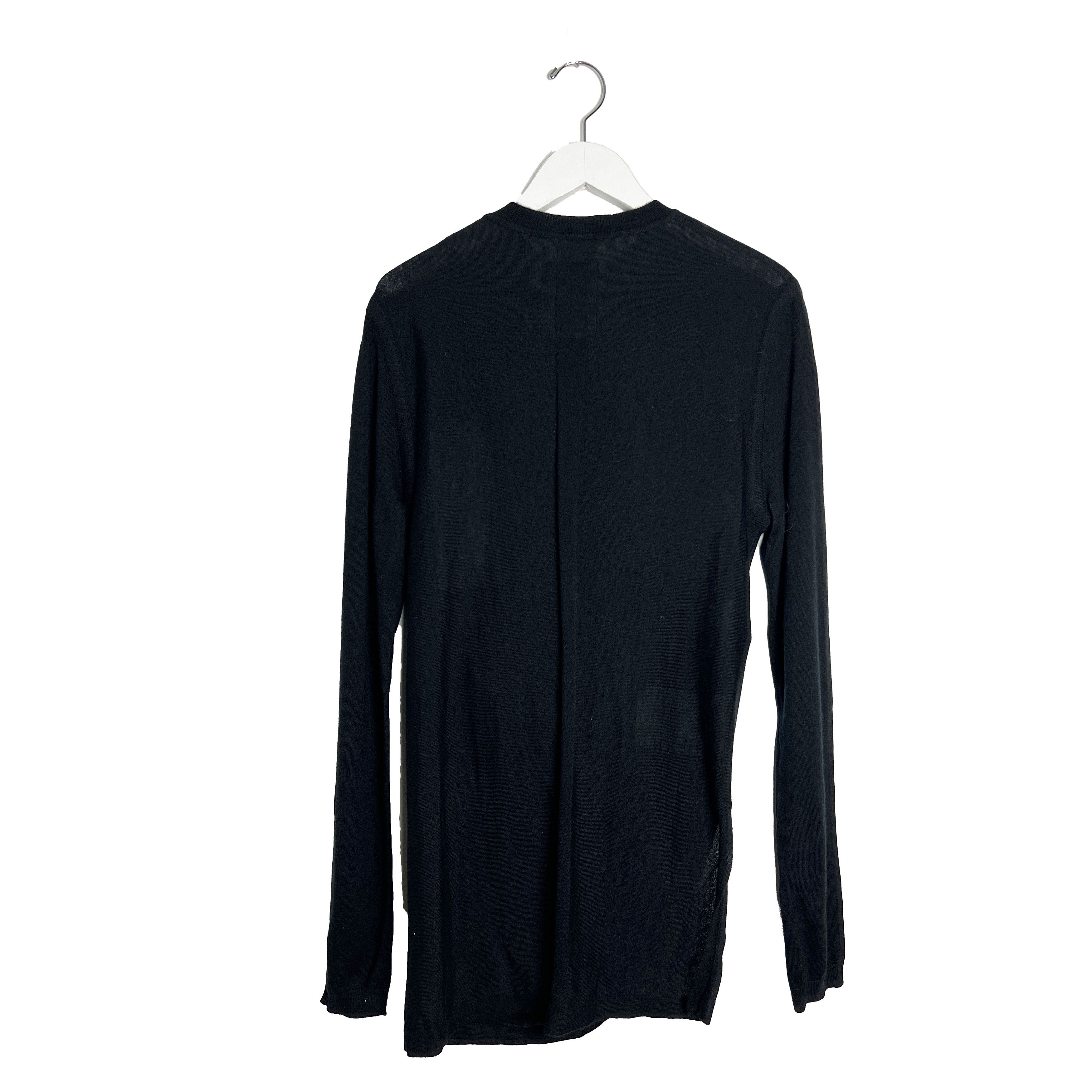 Moncler × Rick Owens Draped Cashmere Sweater Size S / US 4 / IT 40 - 2 Thumbnail