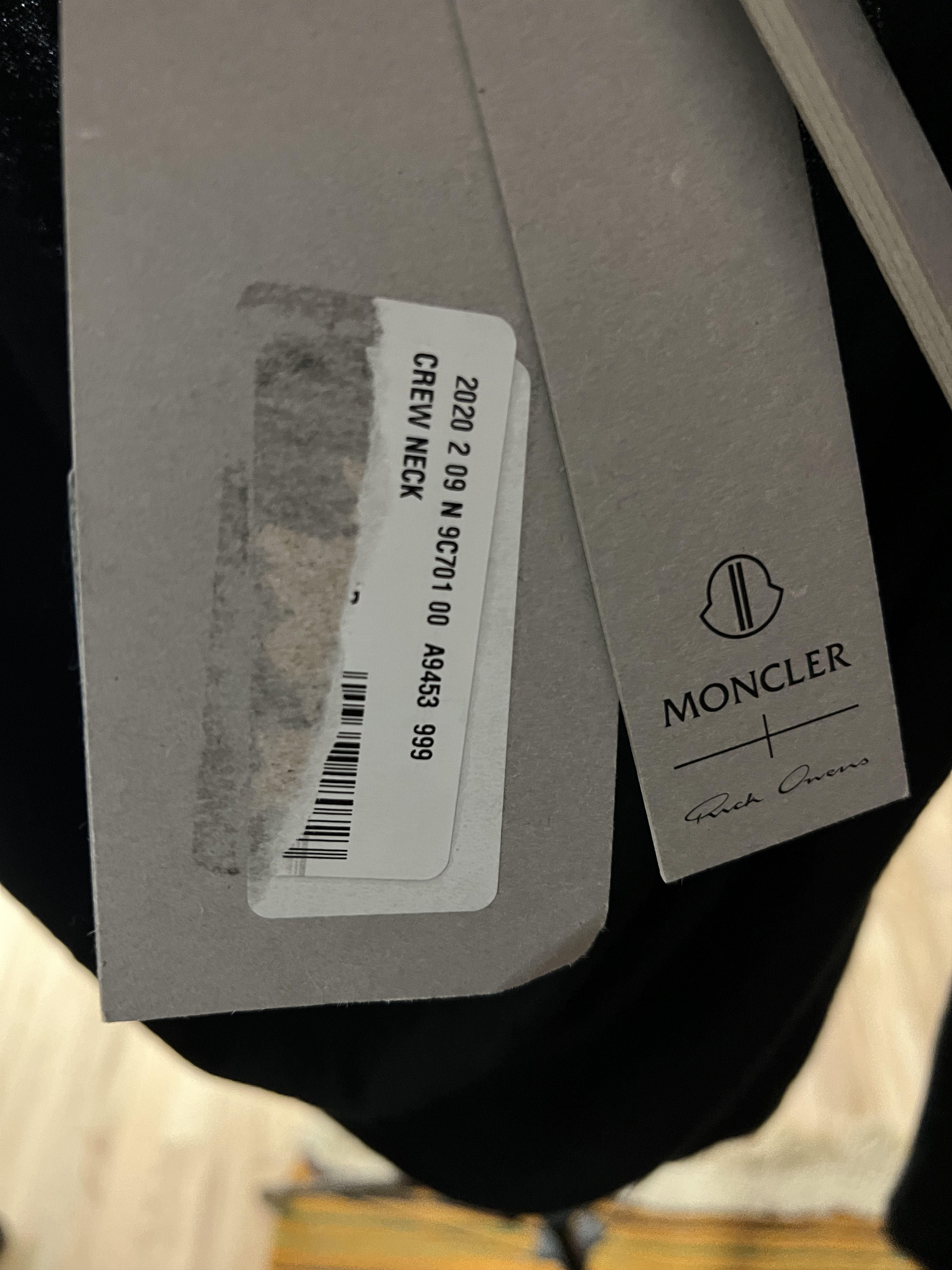 Moncler × Rick Owens Draped Cashmere Sweater Size S / US 4 / IT 40 - 10 Thumbnail