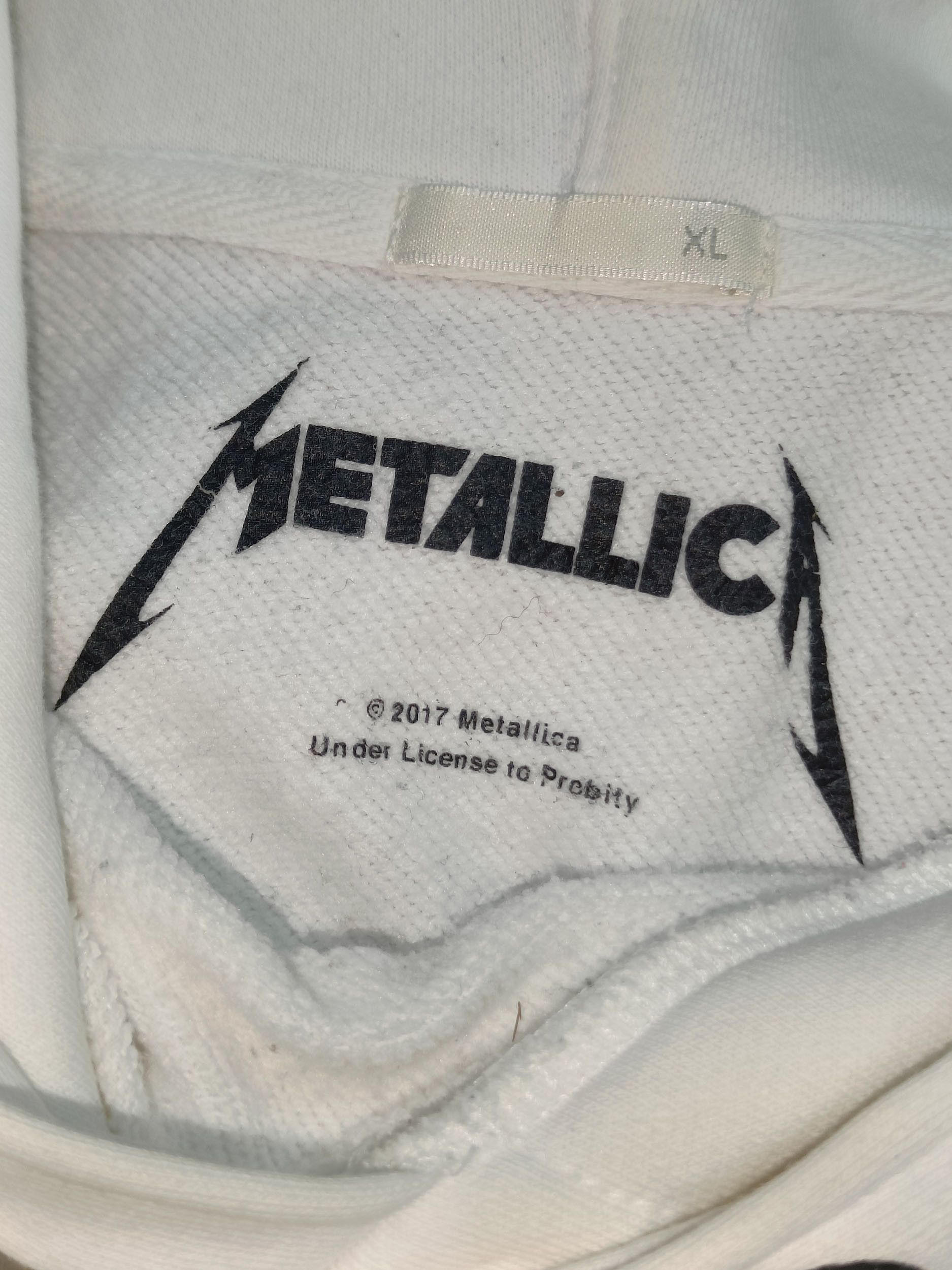 Band Tees × GU × Japanese Brand GU x Metallica Golden Thread Embroidery Hoodie Size US XL / EU 56 / 4 - 5 Thumbnail