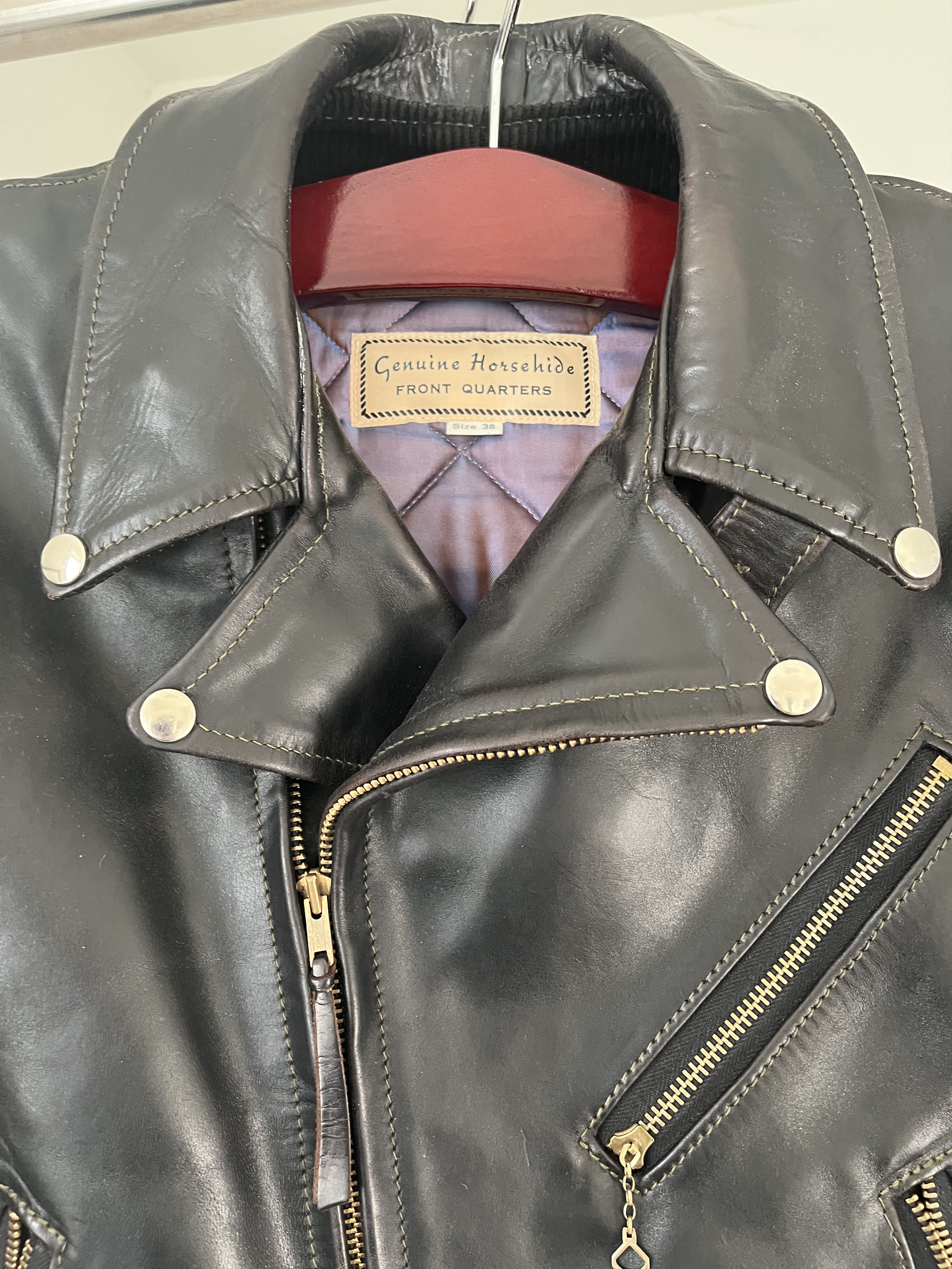 Aero Leathers Aero Indian Ranger Horsehide Jacket Size US M / EU 48-50 / 2 - 2 Thumbnail