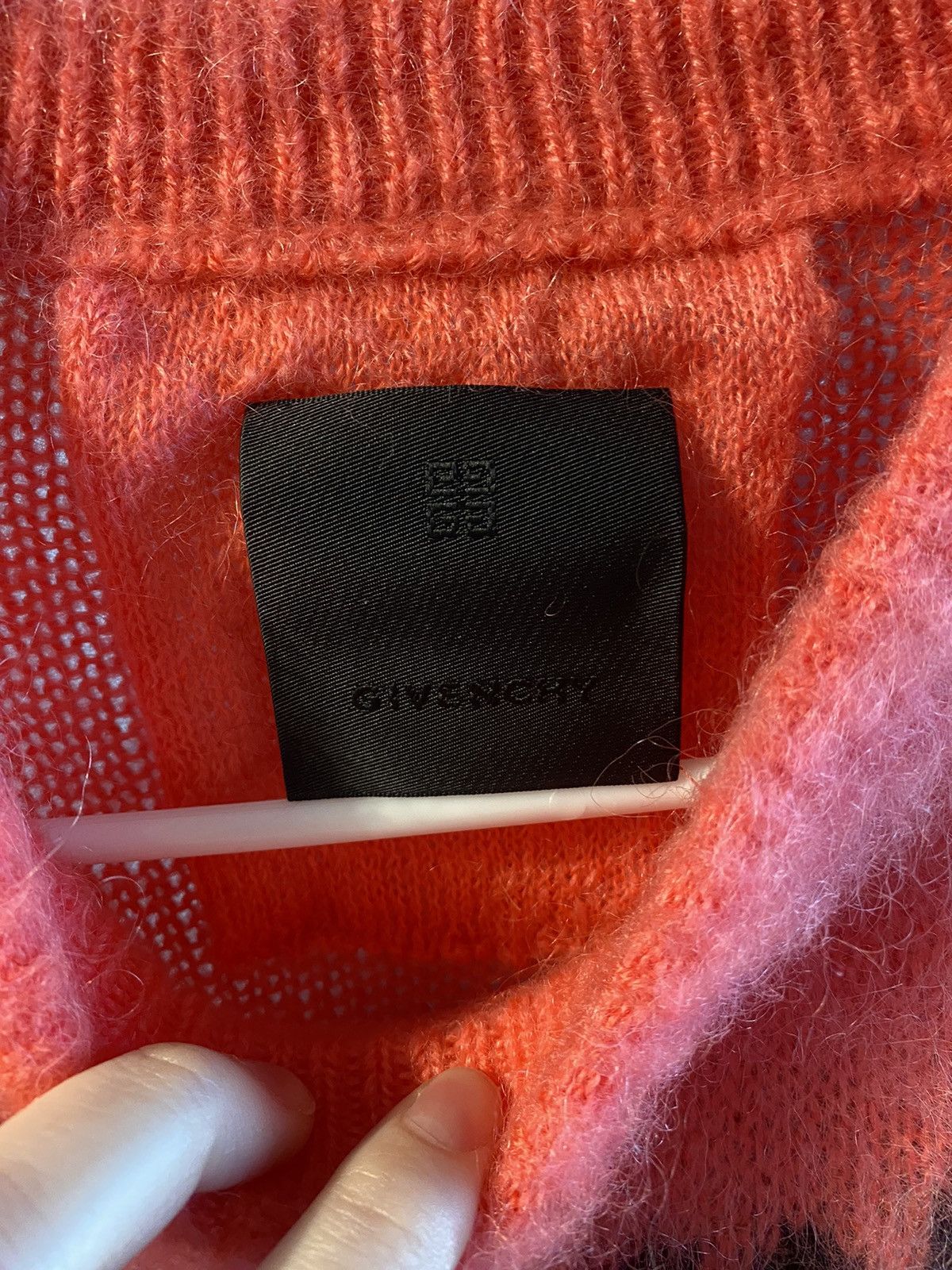 Givenchy Sweater in all-over GIVENCHY intarsia mohair size M Size US M / EU 48-50 / 2 - 5 Thumbnail