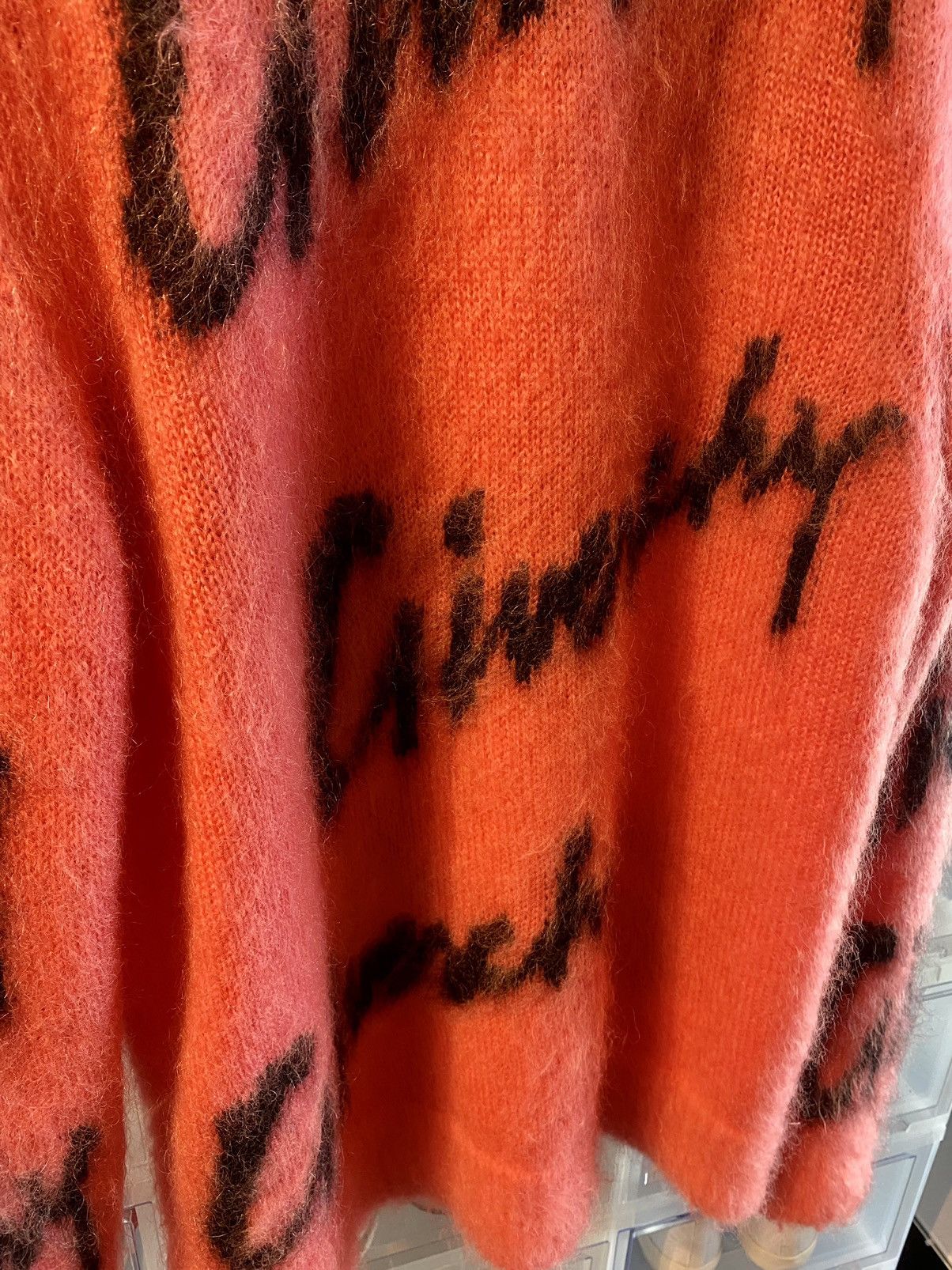 Givenchy Sweater in all-over GIVENCHY intarsia mohair size M Size US M / EU 48-50 / 2 - 4 Thumbnail