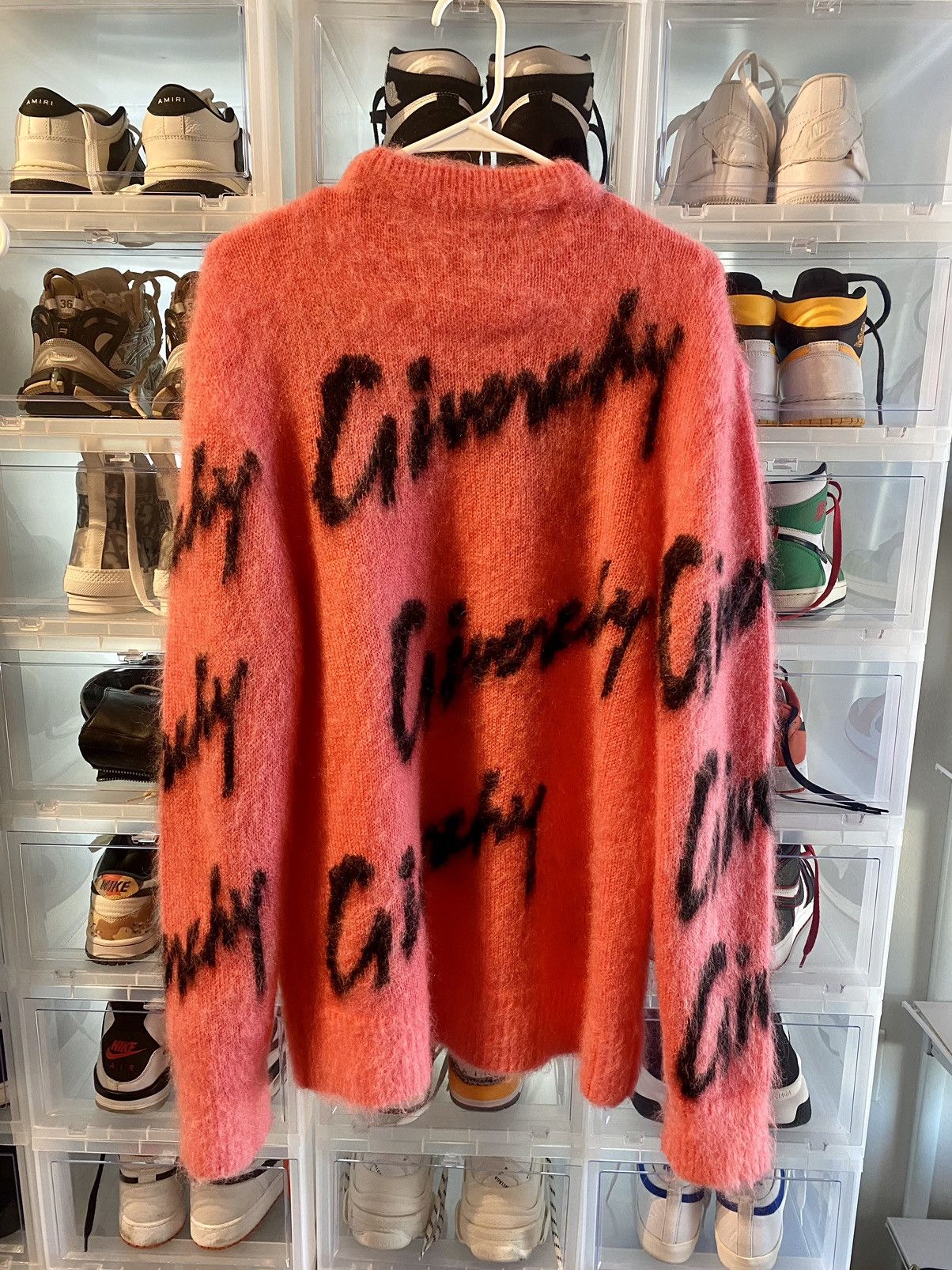 Givenchy Sweater in all-over GIVENCHY intarsia mohair size M Size US M / EU 48-50 / 2 - 2 Thumbnail