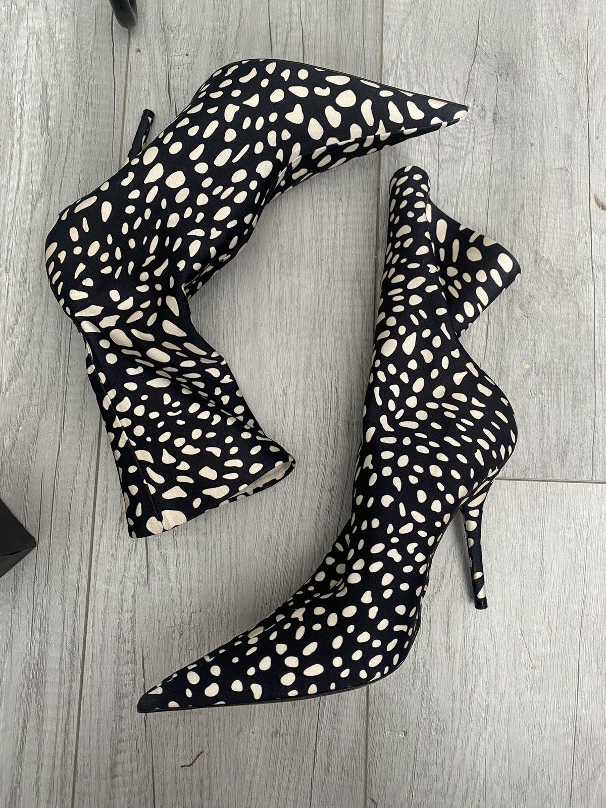 Balenciaga Balenciaga Animal Print Knife Boots Size US 10 / IT 40 - 4 Thumbnail