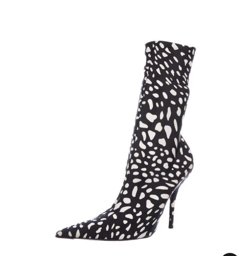 Balenciaga Balenciaga Animal Print Knife Boots Size US 10 / IT 40 - 3 Thumbnail