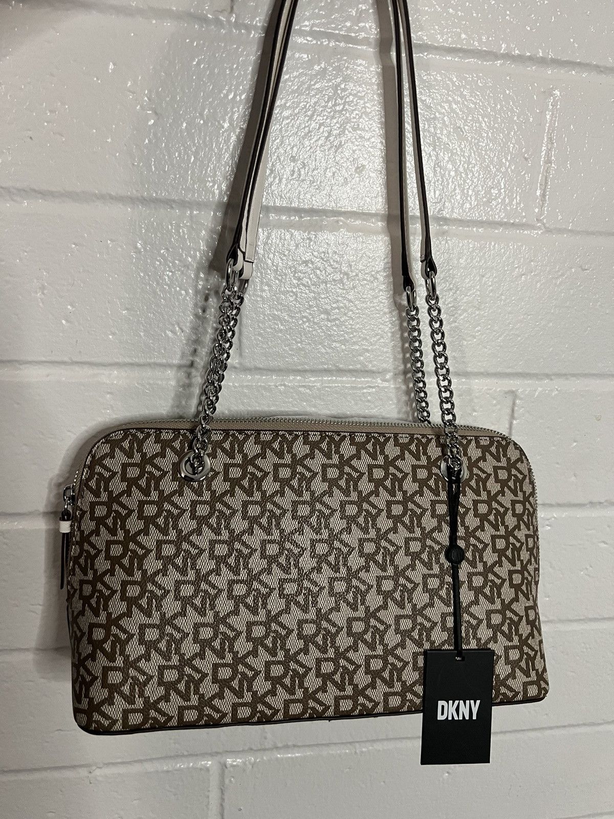 Fashion brown dkny handbag