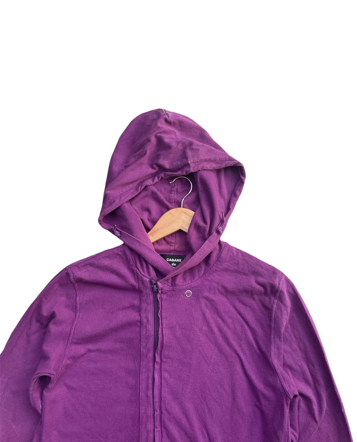 CABANE de ZUCCa × Designer × Japanese Brand Cabane De Zucca Zipper Hoodie Size S / US 4 / IT 40 - 5 Thumbnail