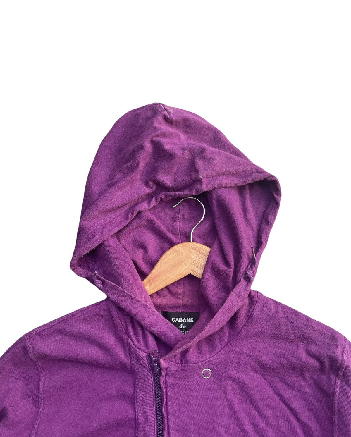 CABANE de ZUCCa × Designer × Japanese Brand Cabane De Zucca Zipper Hoodie Size S / US 4 / IT 40 - 7 Thumbnail
