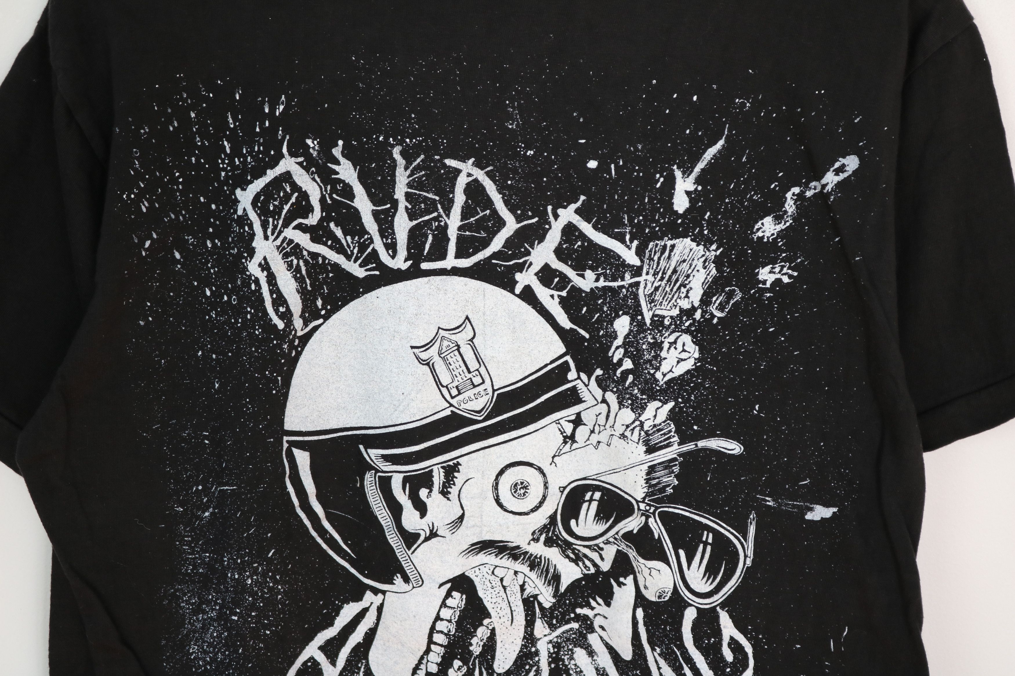 Band Tees × Japanese Brand × Vintage Vintage 1990 Rude Awakening Tour T-Shirt Size US M / EU 48-50 / 2 - 2 Thumbnail