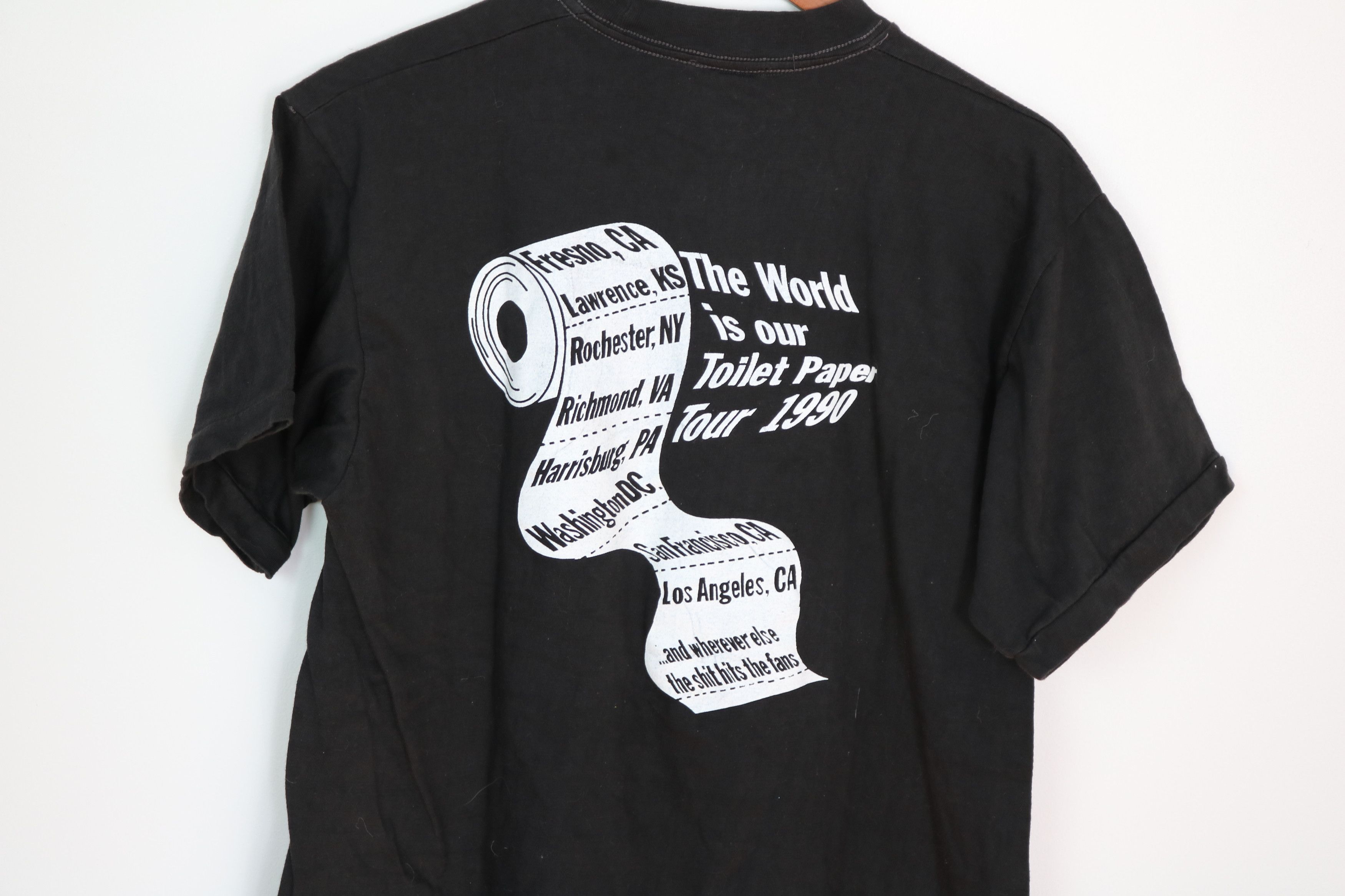 Band Tees × Japanese Brand × Vintage Vintage 1990 Rude Awakening Tour T-Shirt Size US M / EU 48-50 / 2 - 9 Thumbnail