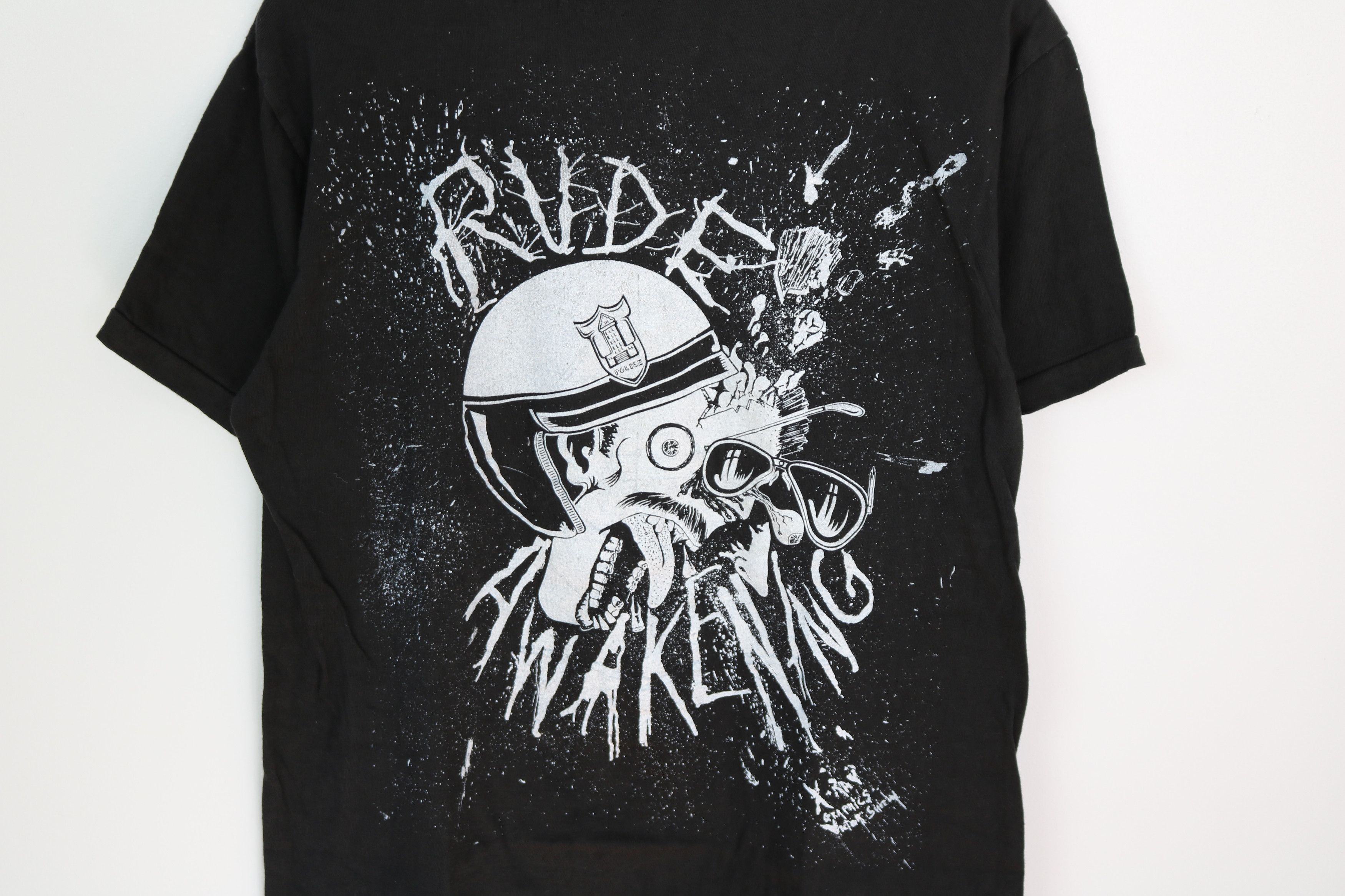 Band Tees × Japanese Brand × Vintage Vintage 1990 Rude Awakening Tour T-Shirt Size US M / EU 48-50 / 2 - 4 Thumbnail