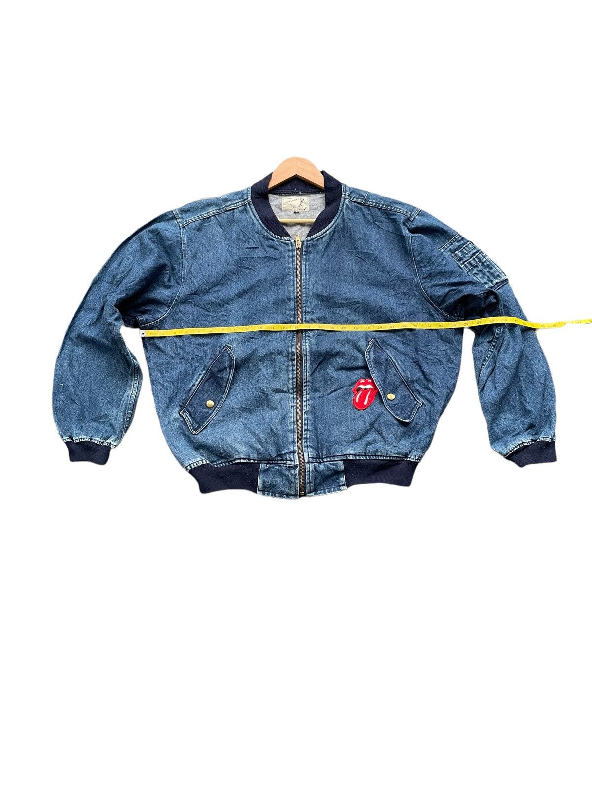 Japanese Brand Sunlucas x King Jonathan Bomber Denim Jacket Size US XXL / EU 58 / 5 - 3 Thumbnail
