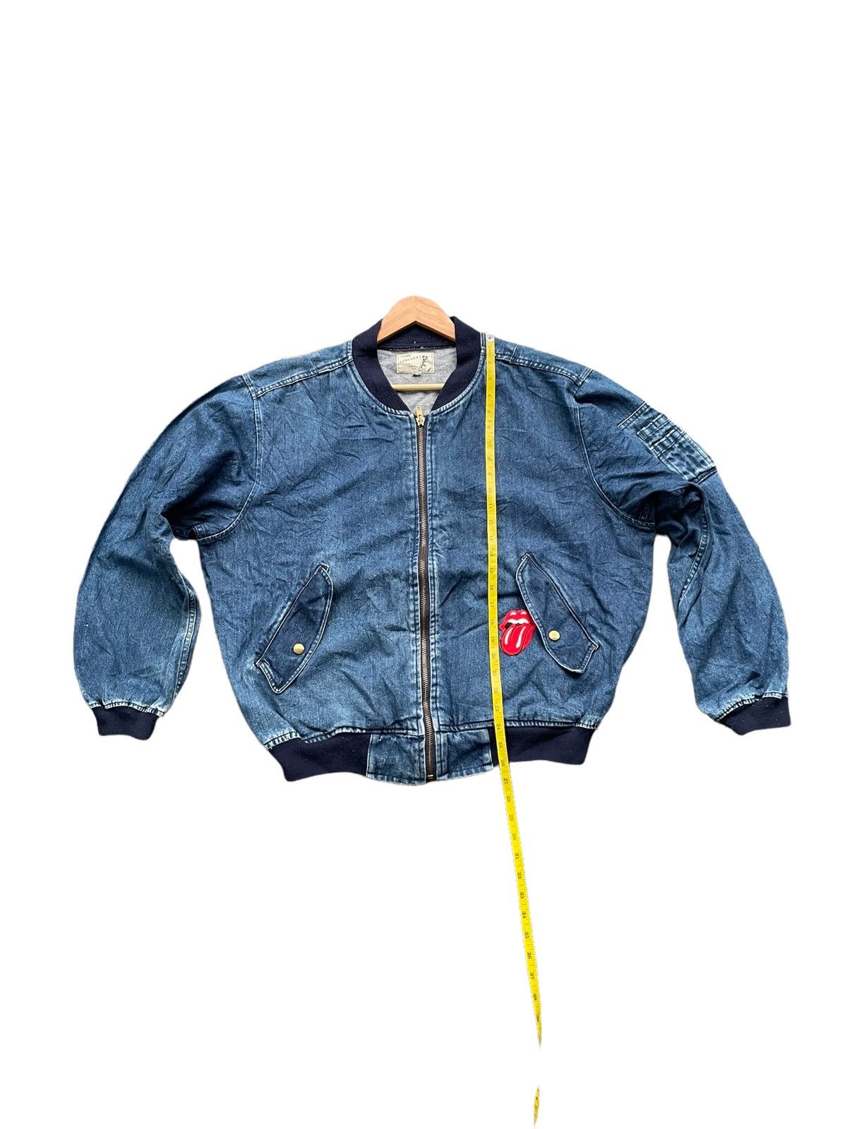 Japanese Brand Sunlucas x King Jonathan Bomber Denim Jacket Size US XXL / EU 58 / 5 - 4 Thumbnail