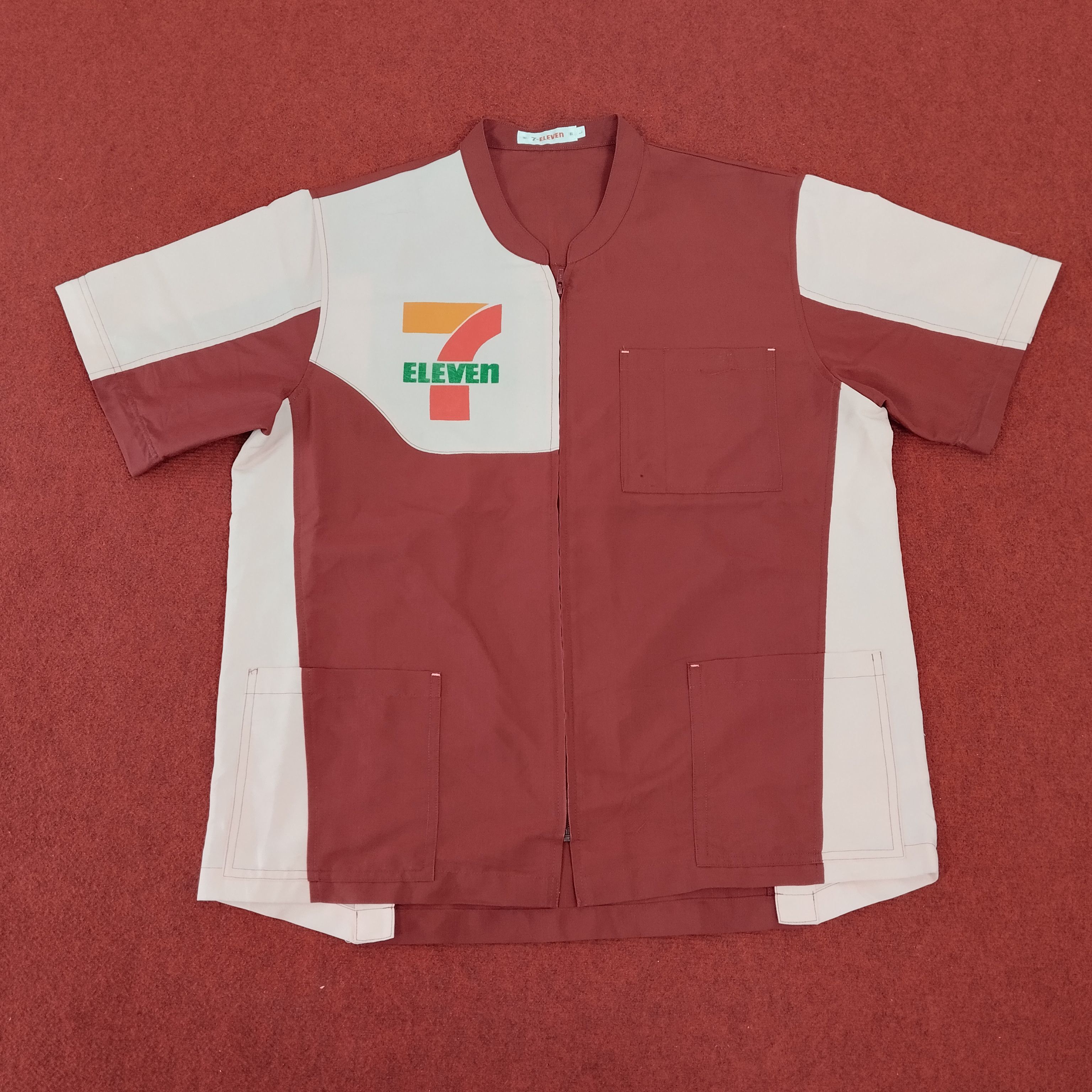 7 ELEVEN Japanese Brand Uniform Workwear Jacket