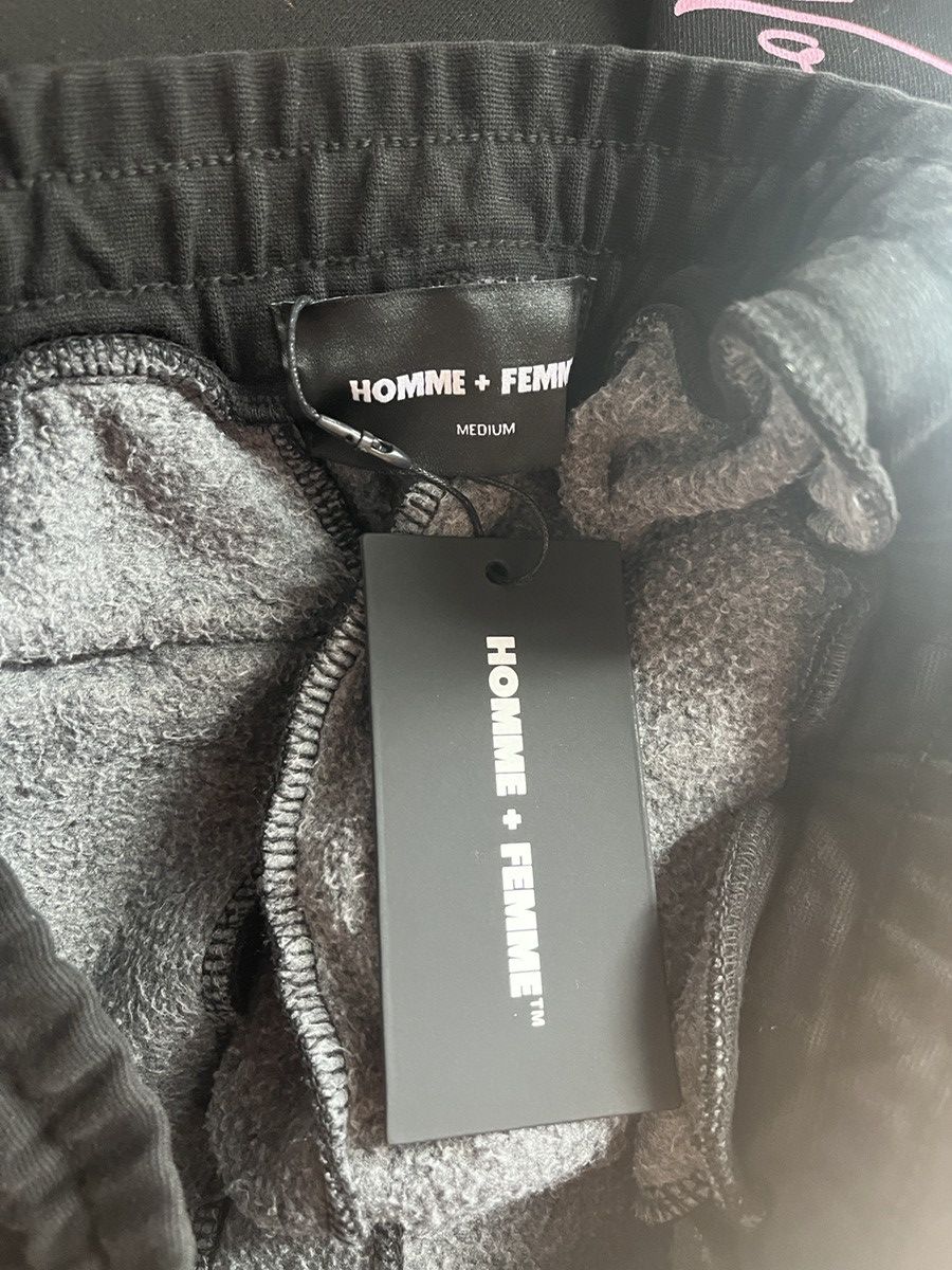 Homme + Femme La Homme+Femme LA Twilight Sweat Shorts Black Pink M Size US 32 / EU 48 - 9 Thumbnail