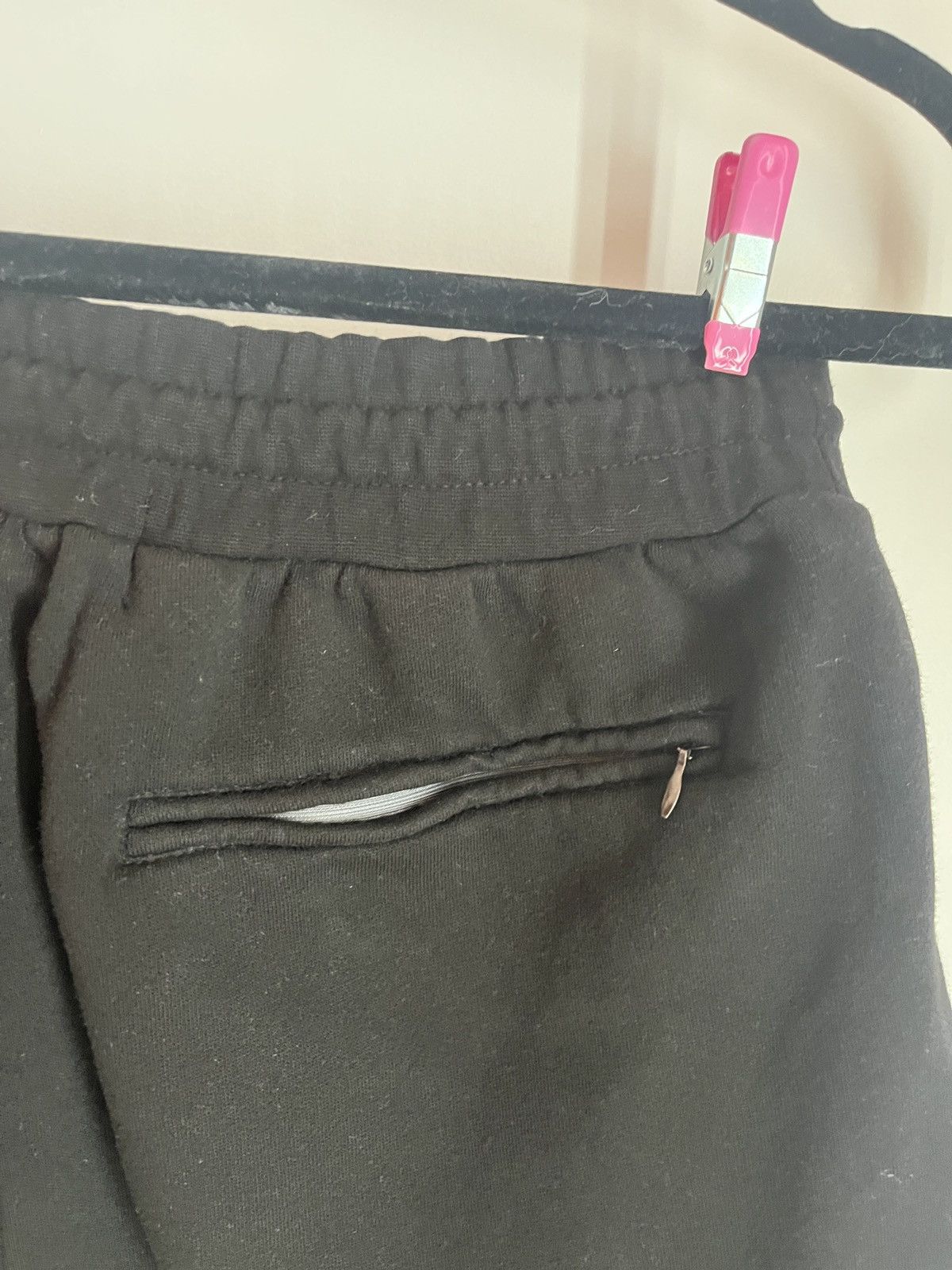 Homme + Femme La Homme+Femme LA Twilight Sweat Shorts Black Pink M Size US 32 / EU 48 - 8 Thumbnail