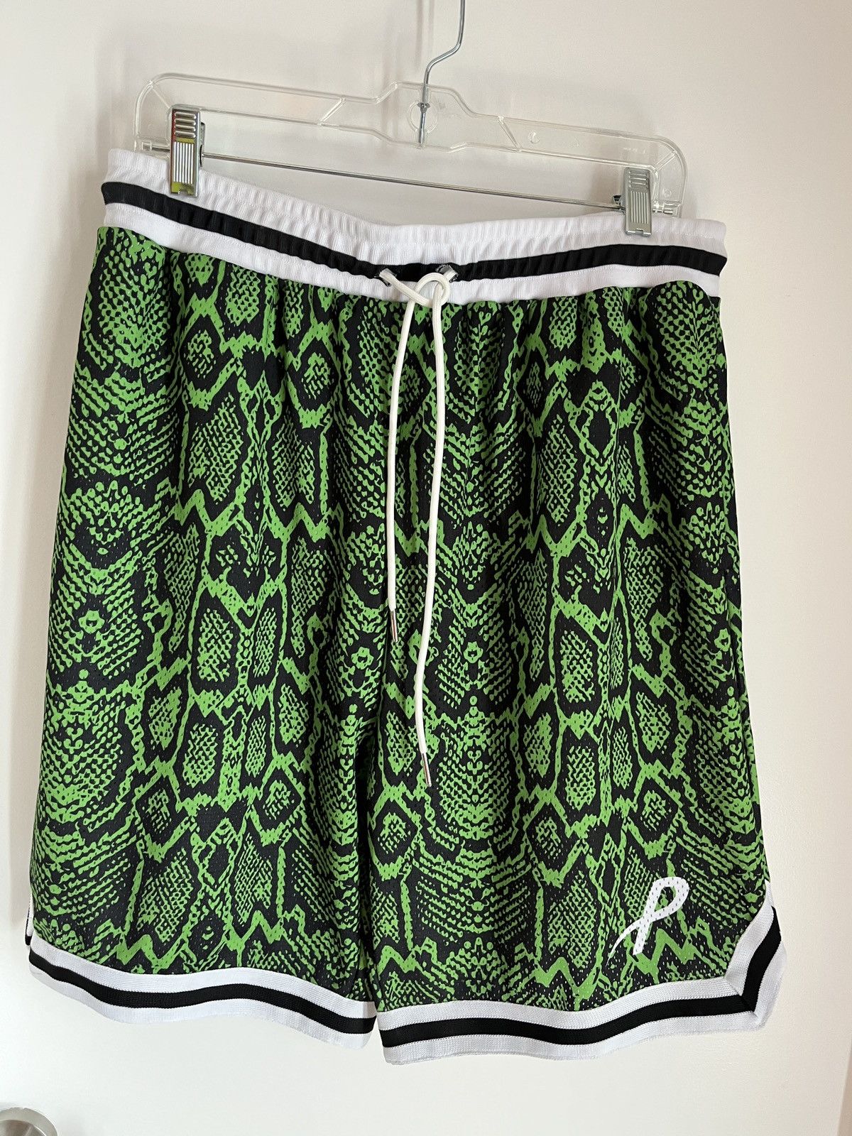 Psychworld Psychworld Green Mesh Snake Basketball Shorts XL Size US 36 / EU 52 - 1 Thumbnail