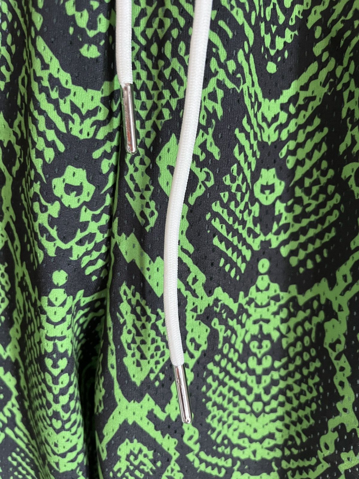 Psychworld Psychworld Green Mesh Snake Basketball Shorts XL Size US 36 / EU 52 - 5 Thumbnail