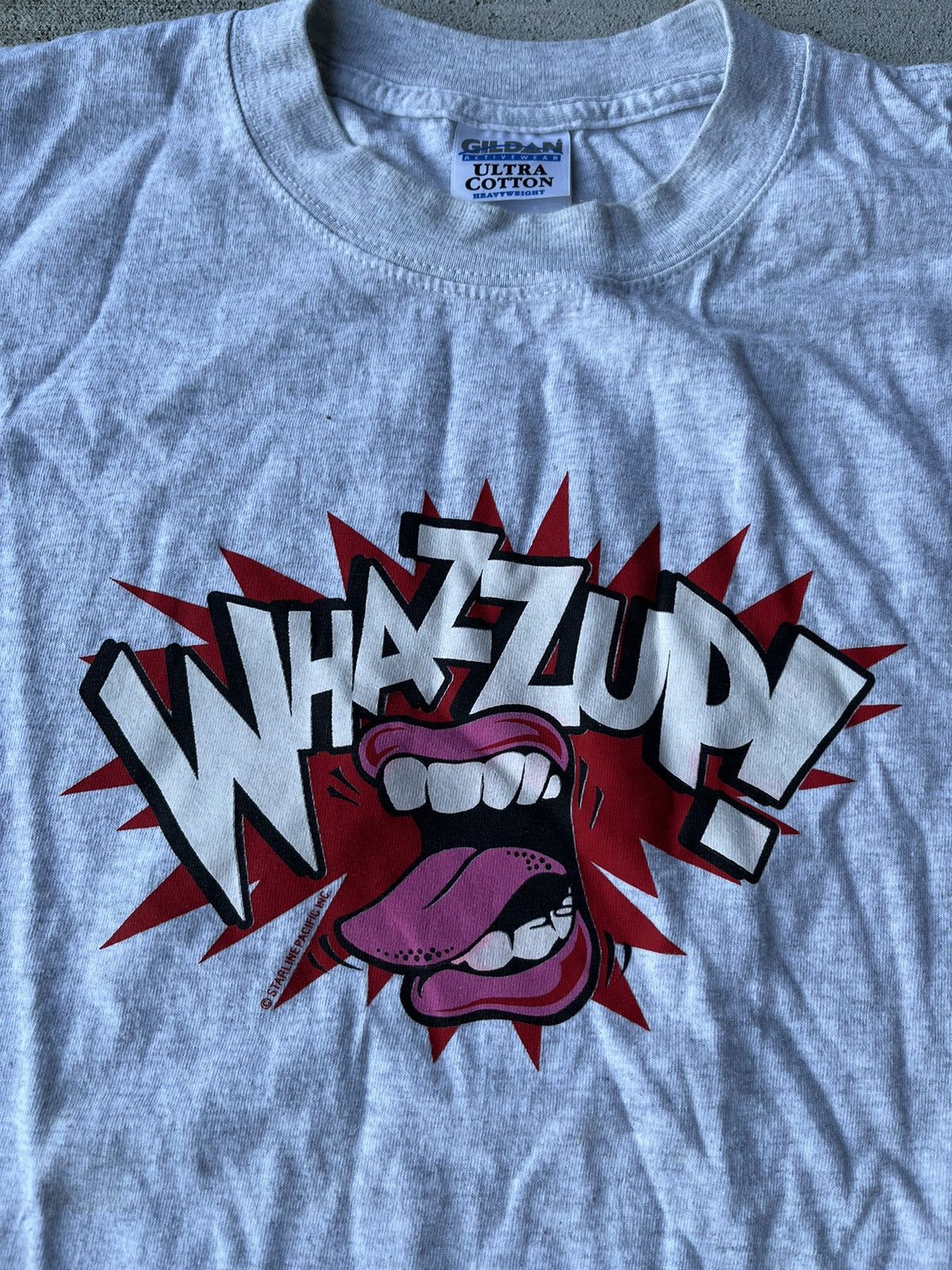 Vintage Vintage WHAZZUP Tee Size US XXL / EU 58 / 5 - 2 Thumbnail