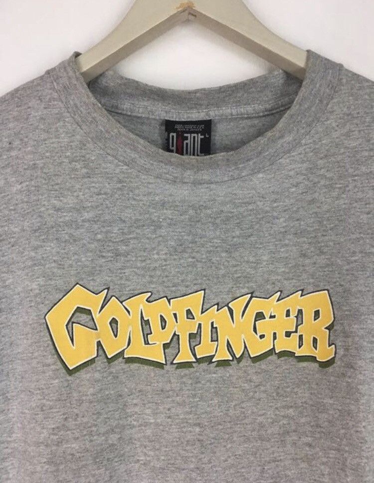 Band Tees Vintage 90s Goldfinger American punk rock band Size US L / EU 52-54 / 3 - 3 Thumbnail