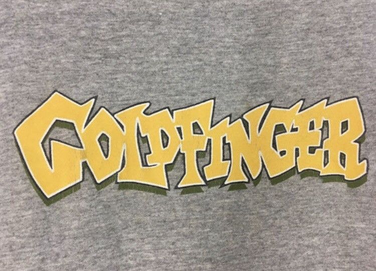 Band Tees Vintage 90s Goldfinger American punk rock band Size US L / EU 52-54 / 3 - 4 Thumbnail