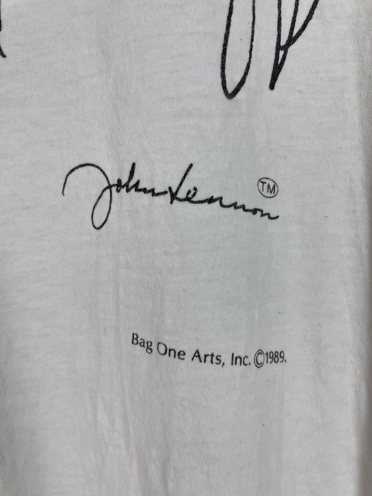 Band Tees Vintage 80s Bag One Art John Lenon Seiko t shirt Size US L / EU 52-54 / 3 - 5 Thumbnail