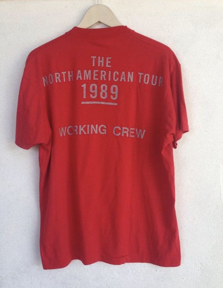 Band Tees Vtg 80s Rolling Stones steel wheels the North American tour Size US XL / EU 56 / 4 - 2 Thumbnail