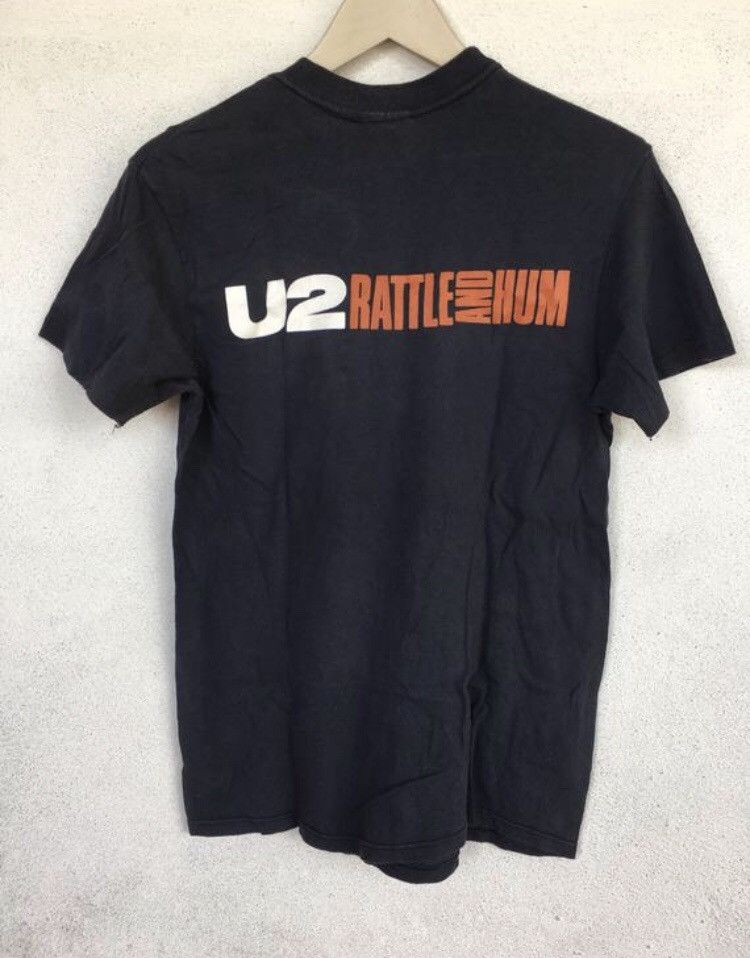 Band Tees Vintage 80s U2 Rattle and Hum rock band t shirt Size US M / EU 48-50 / 2 - 2 Thumbnail